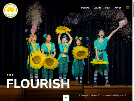 Website Screenshot of Australian International School Hong Kong