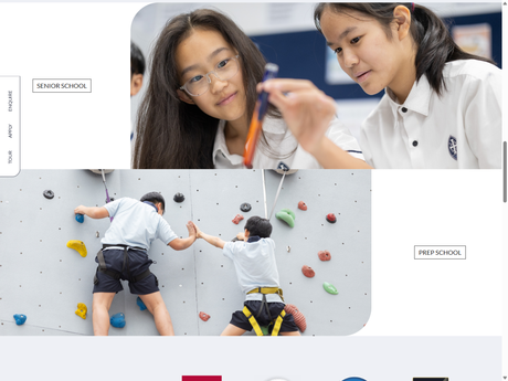 Website Screenshot of Wycombe Abbey School Hong Kong