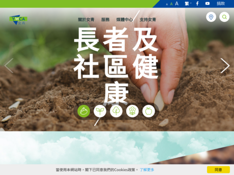 Website Screenshot of HKYWCA Tsuen Wan Nursery School