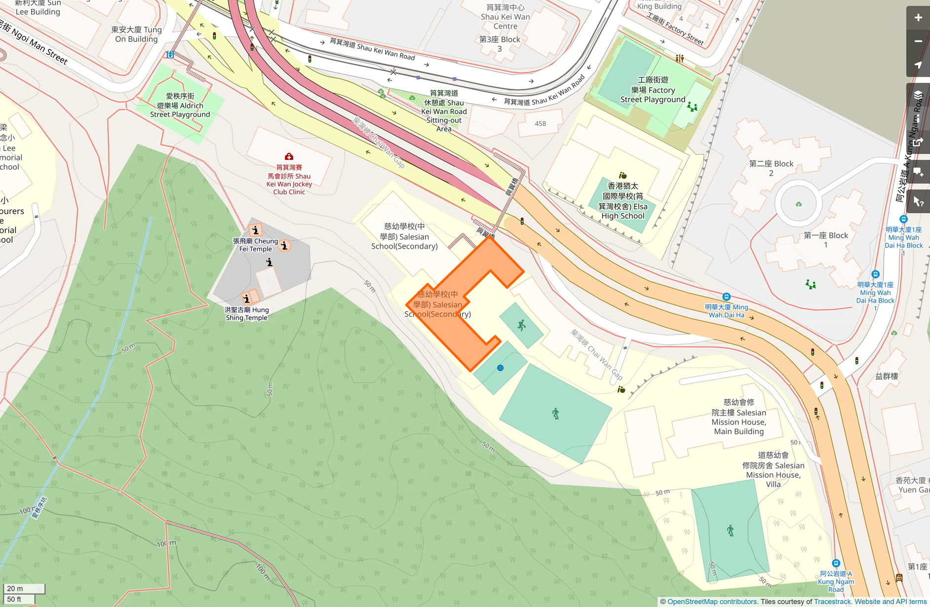 OSM: 慈幼英文學校 Salesian English School