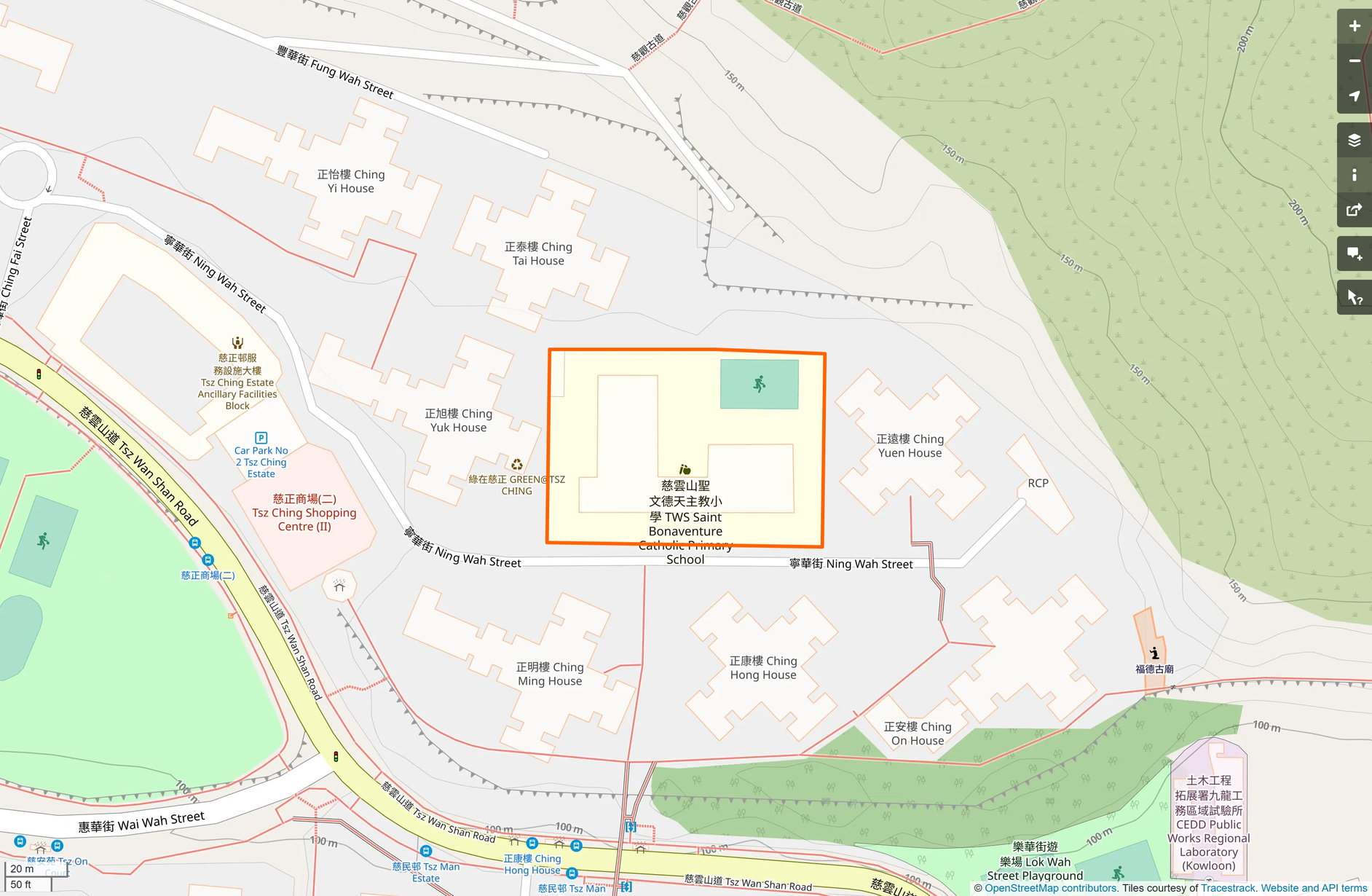 OSM: 慈雲山聖文德天主教小學 Tsz Wan Shan St. Bonaventure Catholic Primary School