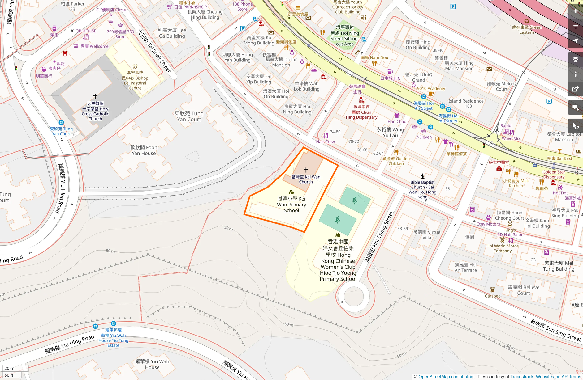 OSM: 基灣小學 CCC Kei Wan Primary School