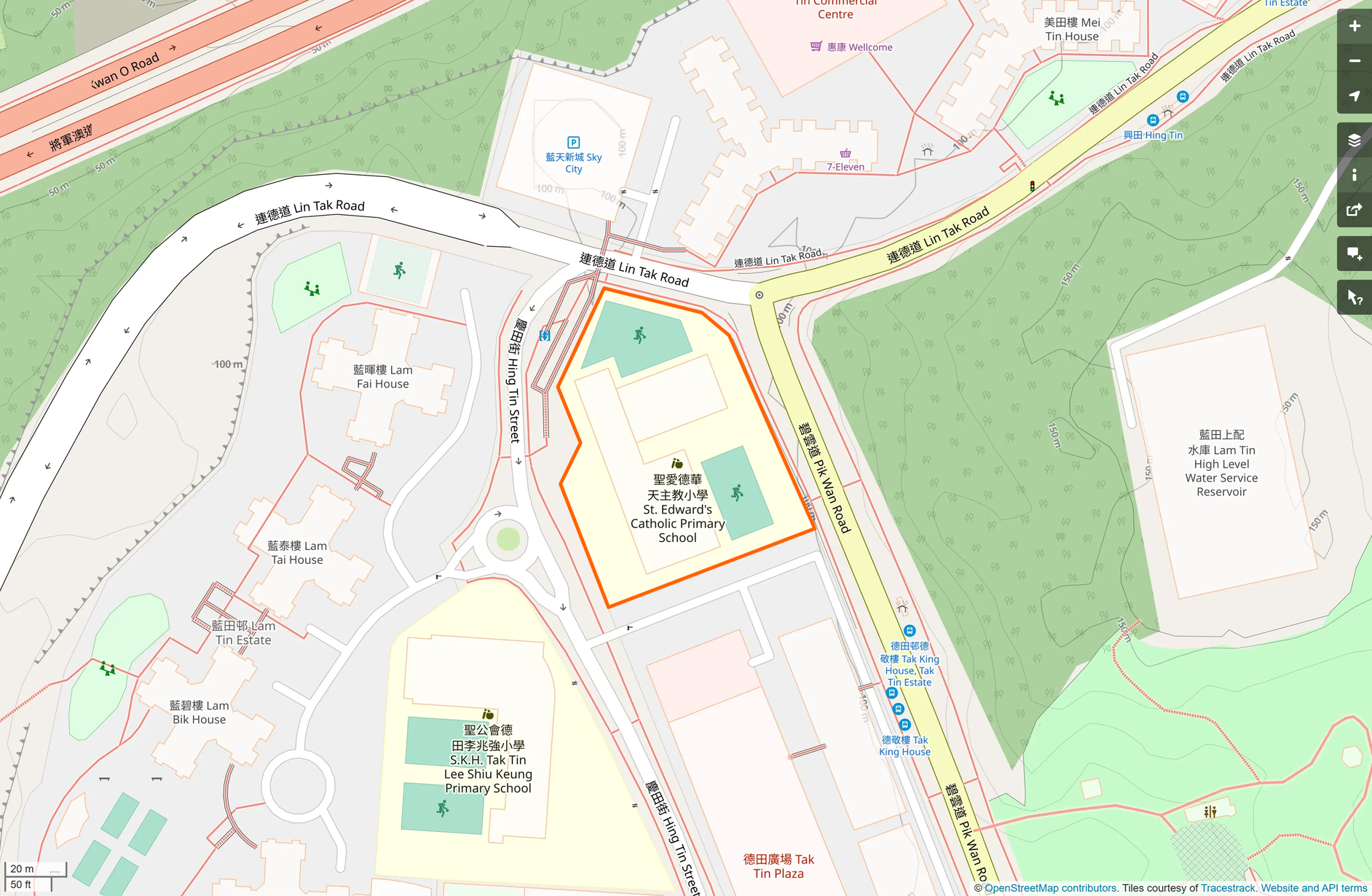 OSM: 聖愛德華天主教小學 St. Edward's Catholic Primary School