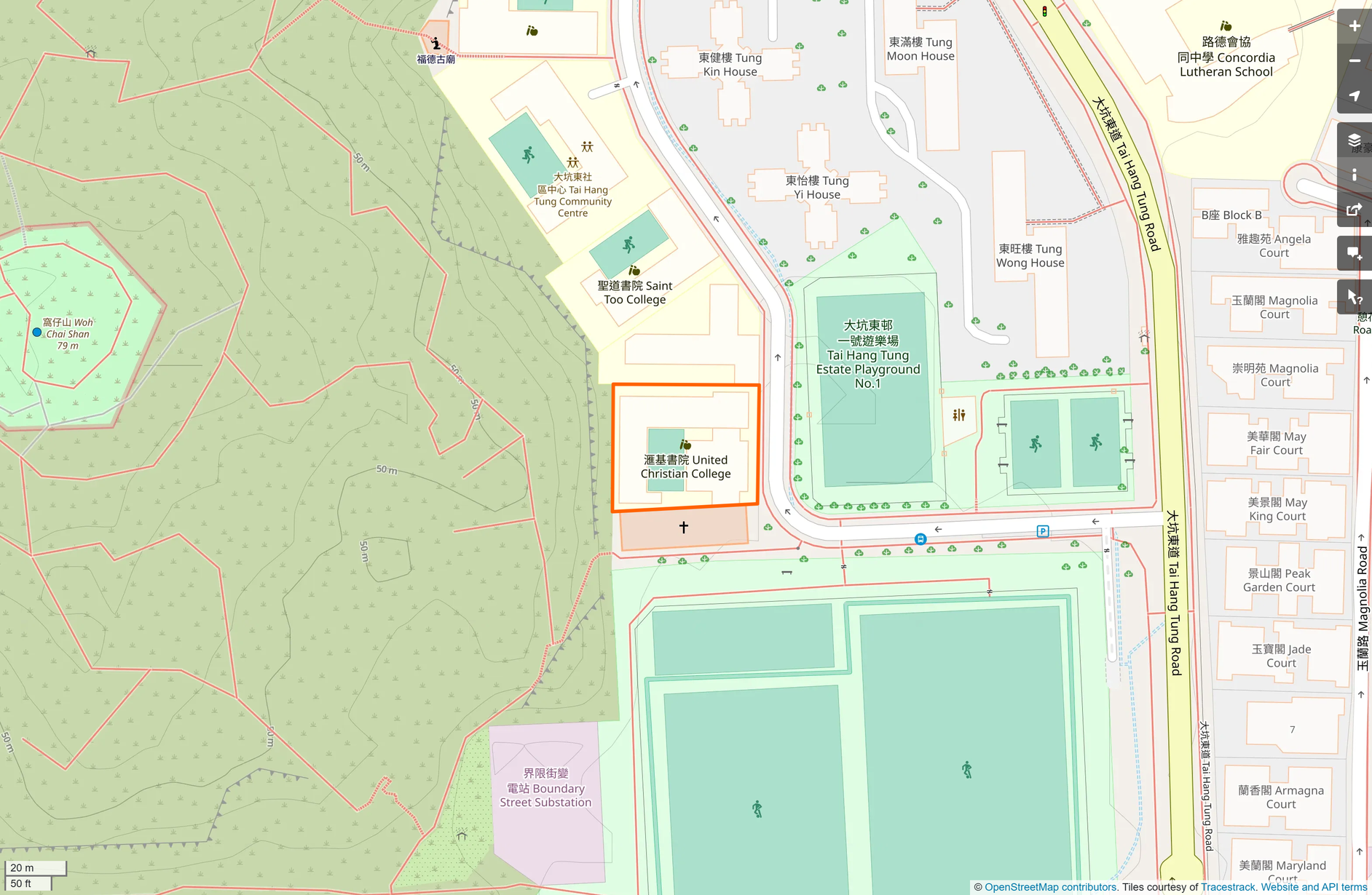 OSM: 滙基書院 United Christian College