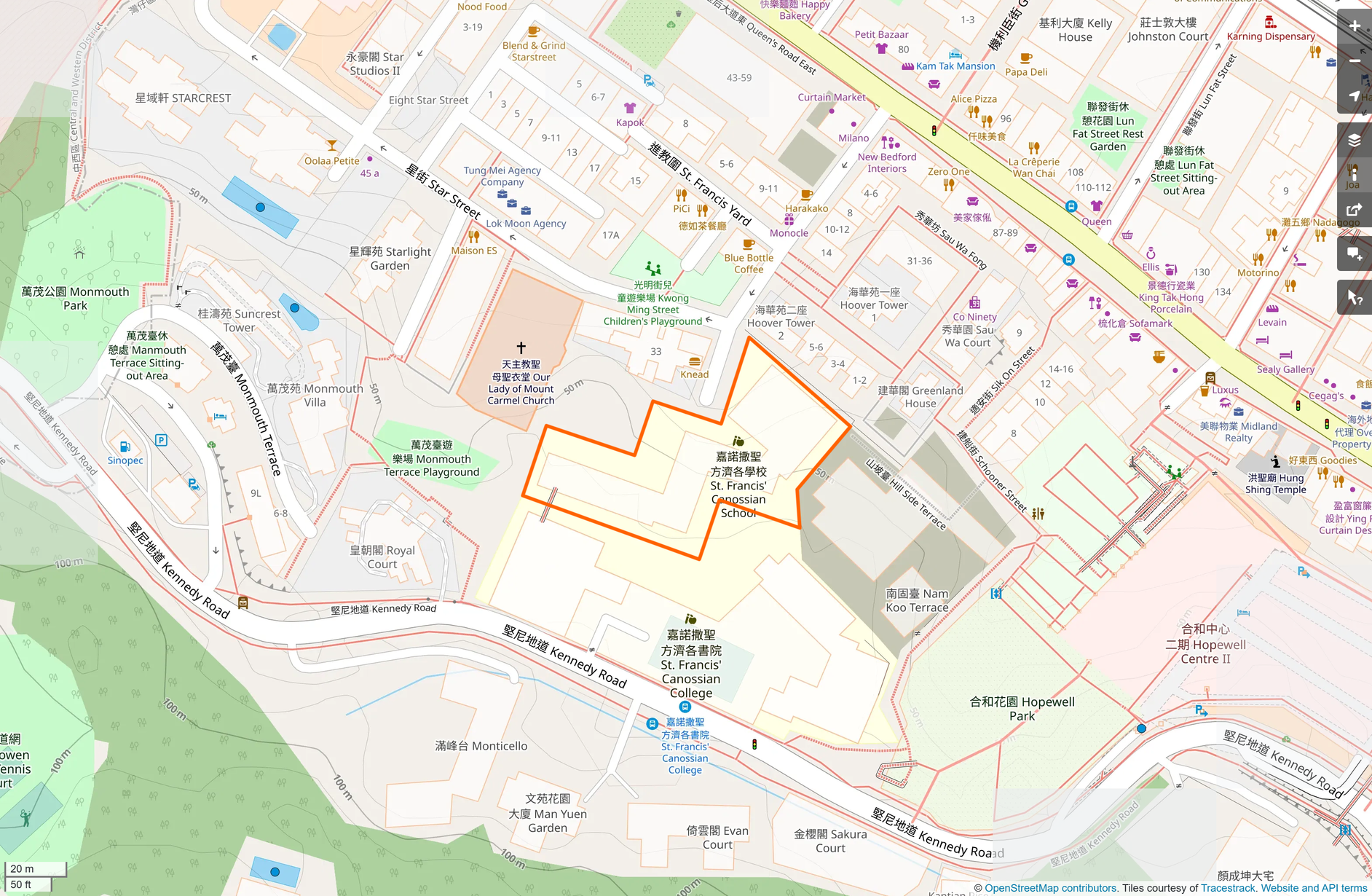 OSM: 嘉諾撒聖方濟各學校 St. Francis' Canossian School