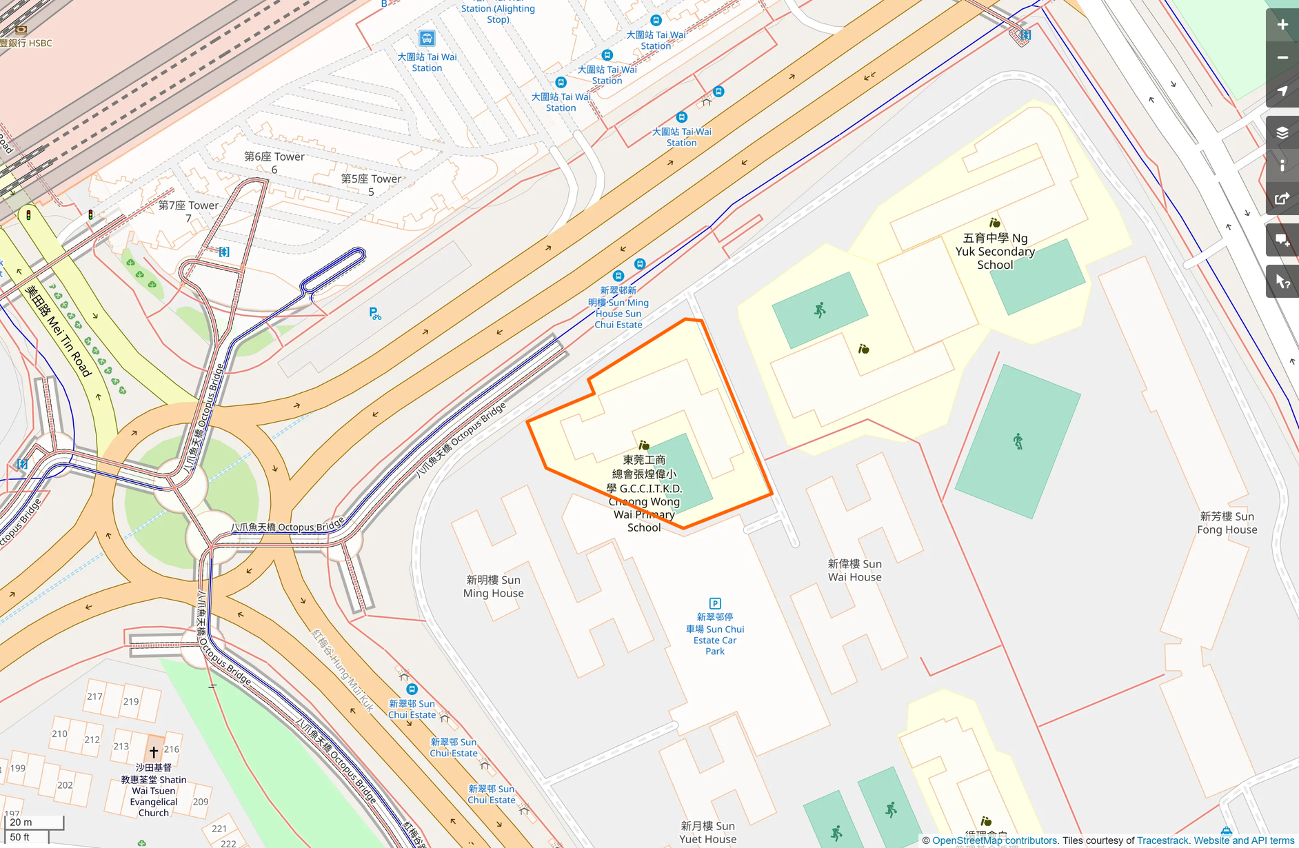 OSM: 東莞工商總會張煌偉小學 GCCITKD Cheong Wong Wai Primary School