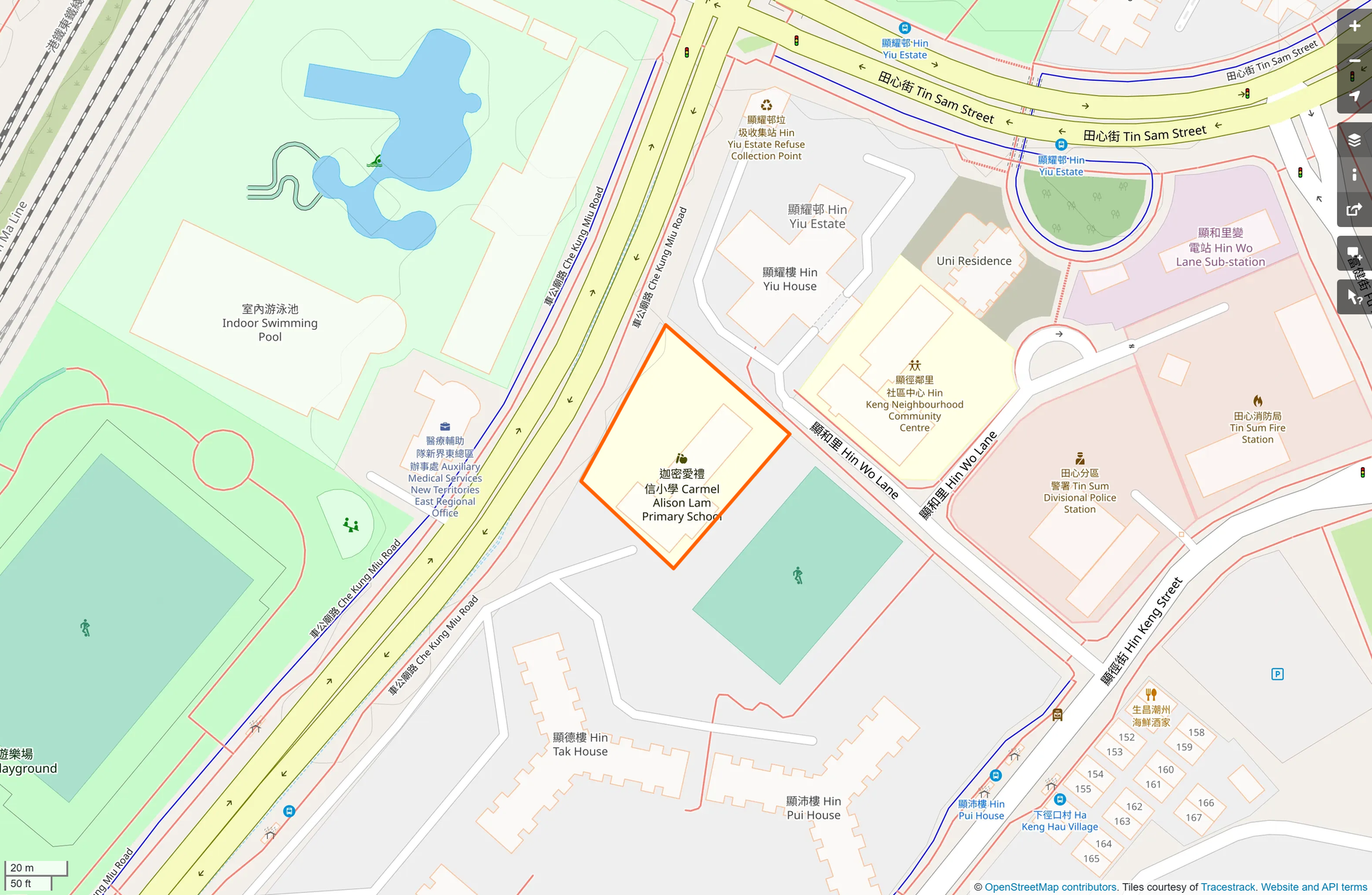 OSM: 迦密愛禮信小學 Carmel Alison Lam Primary School