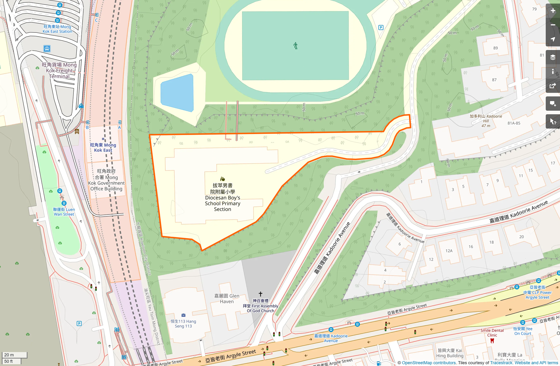 OSM: 拔萃男書院附屬小學 Diocesan Boys' School Primary Division
