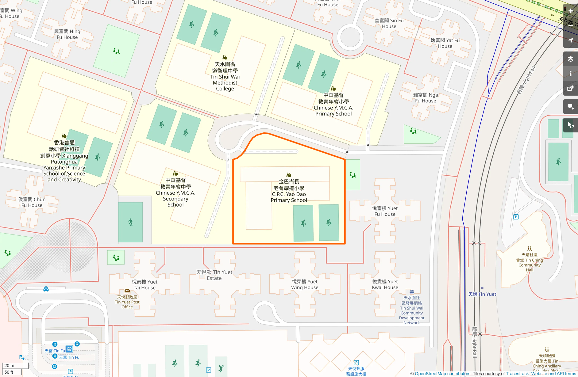 OSM: 金巴崙長老會耀道小學 Cumberland Presbyterian Church Yao Dao Primary School