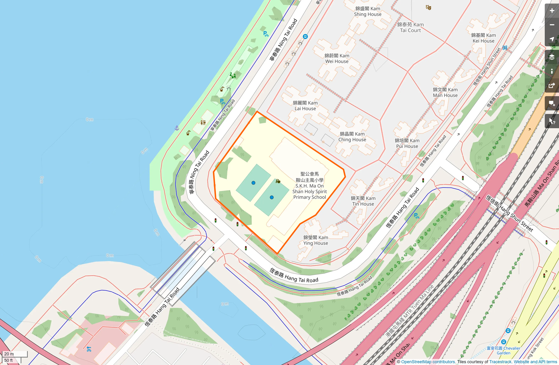 OSM: 聖公會馬鞍山主風小學 SKH Ma On Shan Holy Spirit Primary School