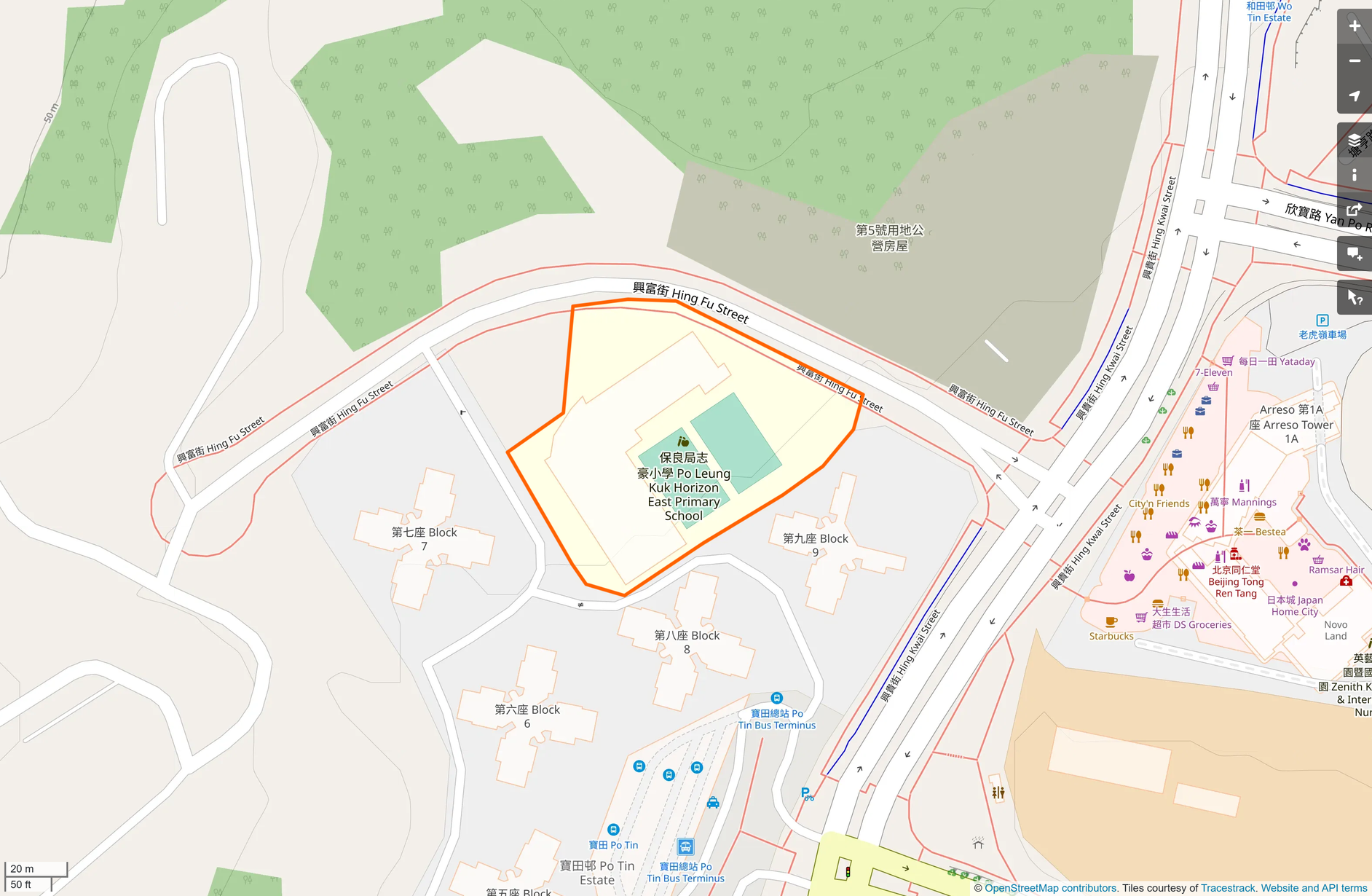 OSM: 保良局志豪小學 PLK Horizon East Primary School