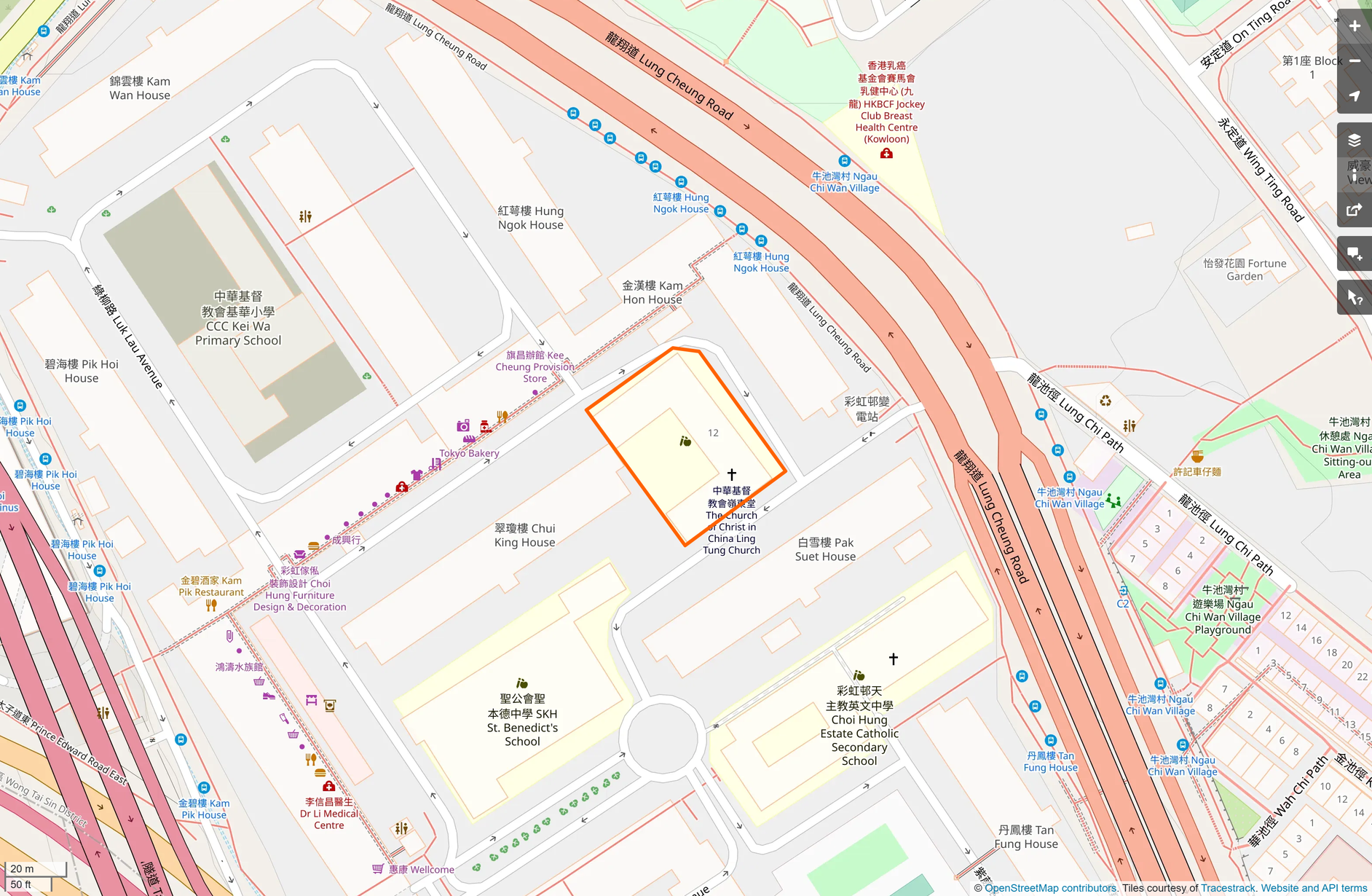 OSM: 中華基督教會基華小學 CCC Kei Wa Primary School