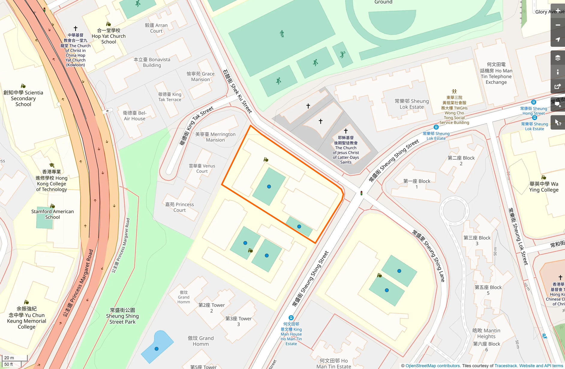 OSM: 旅港開平商會中學 Hoi Ping Chamber of Commerce Secondary School