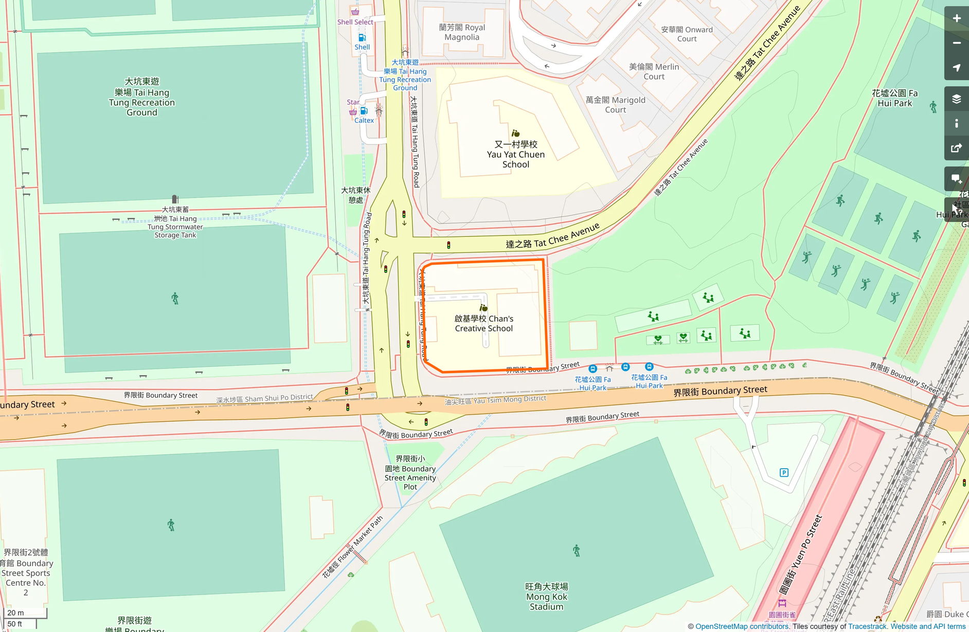 OSM: 啟基學校 Chan's Creative School