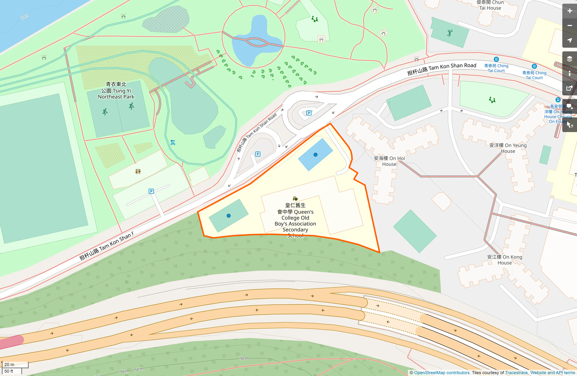 OSM: 皇仁舊生會中學 Queen's College Old Boys' Association Secondary School