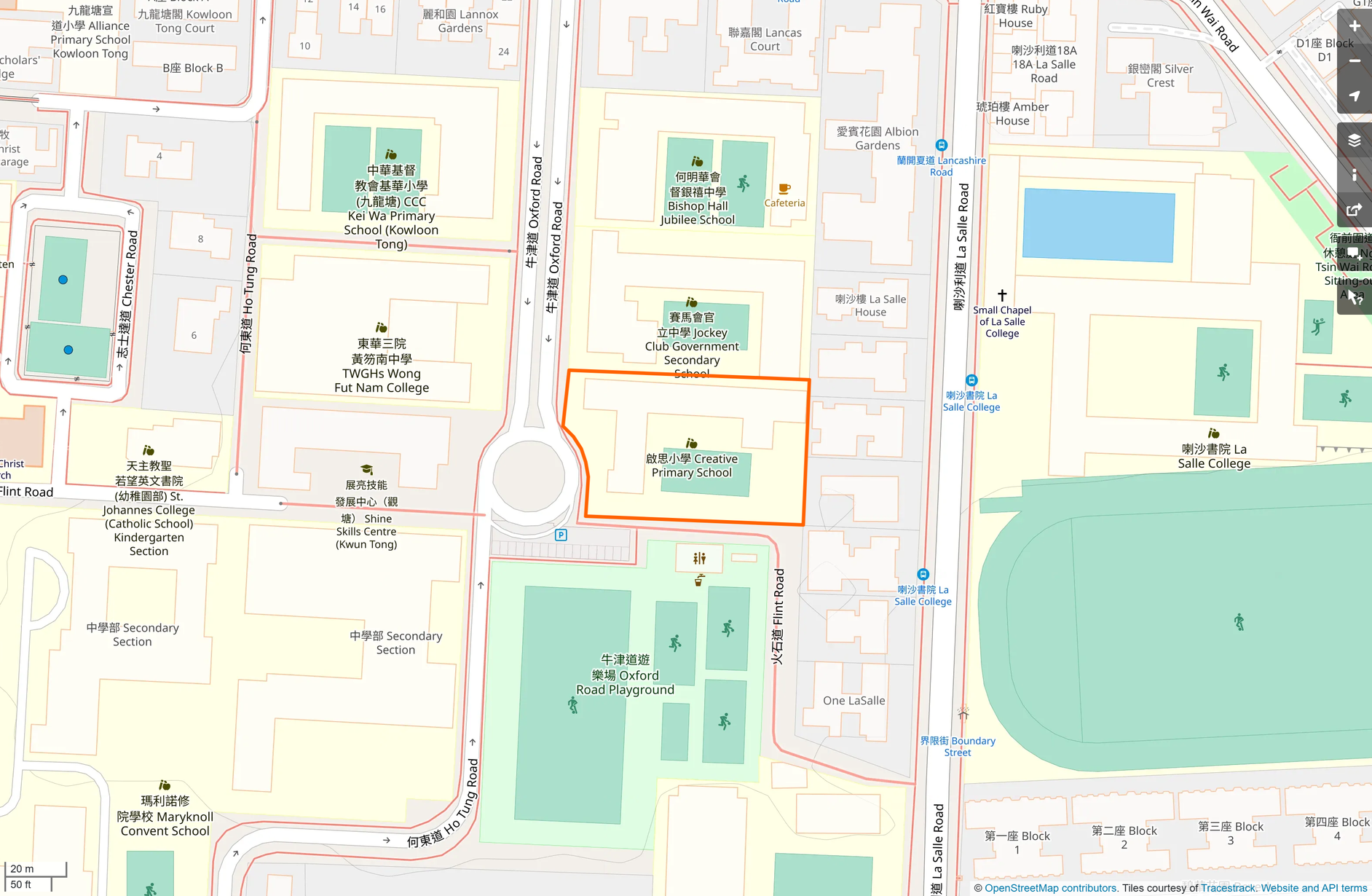 OSM: 啟思小學 Creative Primary School