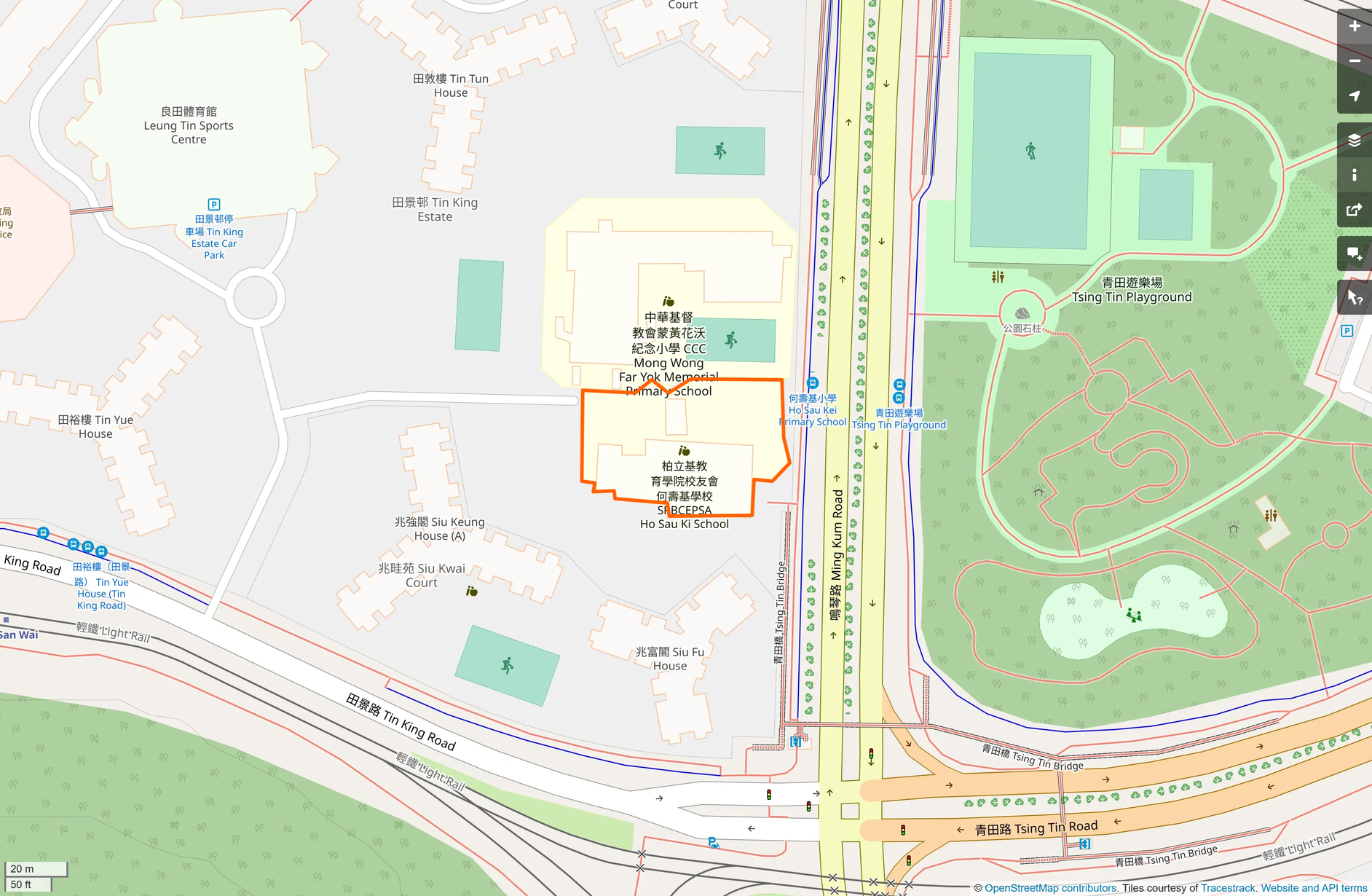 OSM: 何壽基學校 SRBCEPSA Ho Sau Ki School