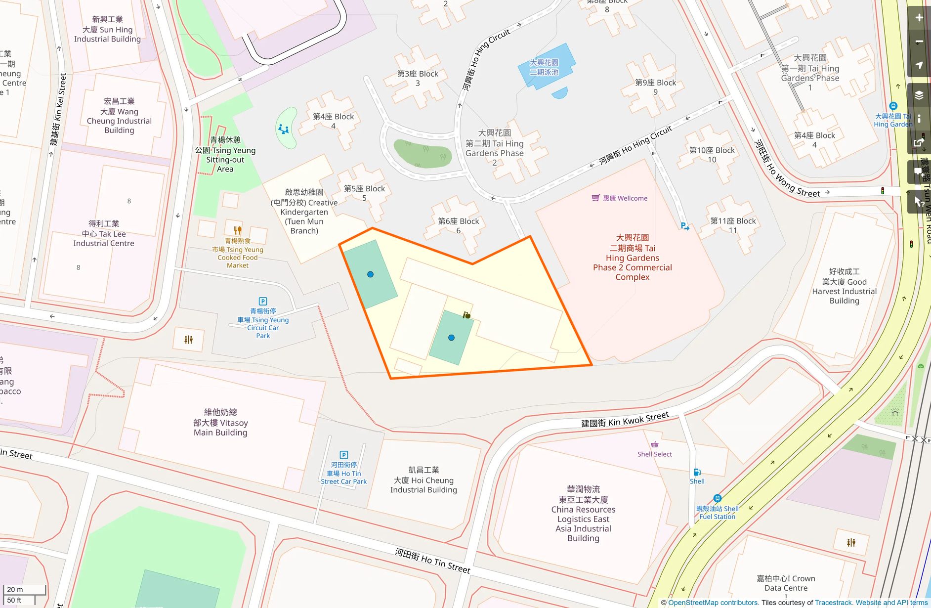 OSM: 浸信會永隆中學 Baptist Wing Lung Secondary School
