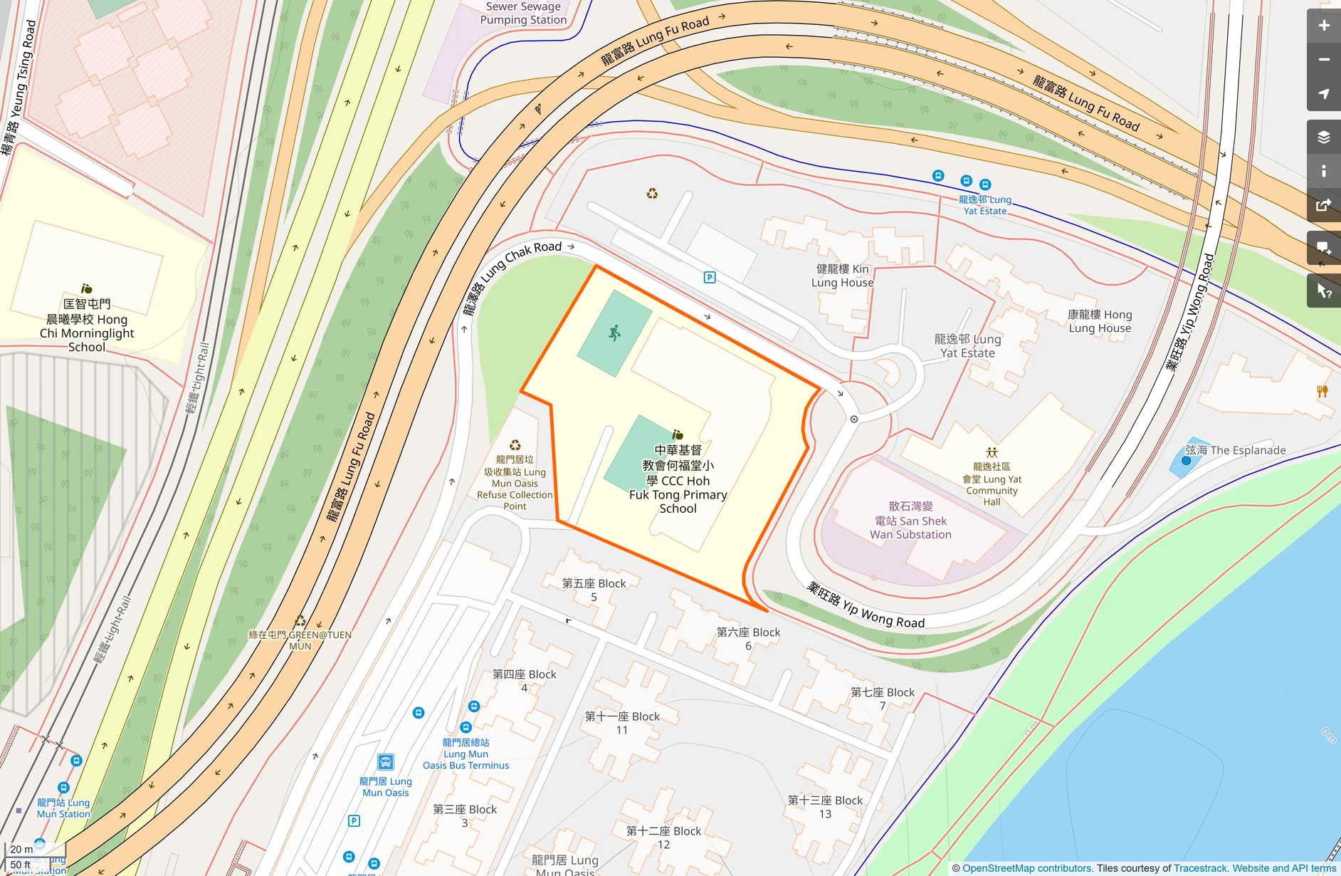 OSM: 中華基督教會何福堂小學 CCC Hoh Fuk Tong Primary School