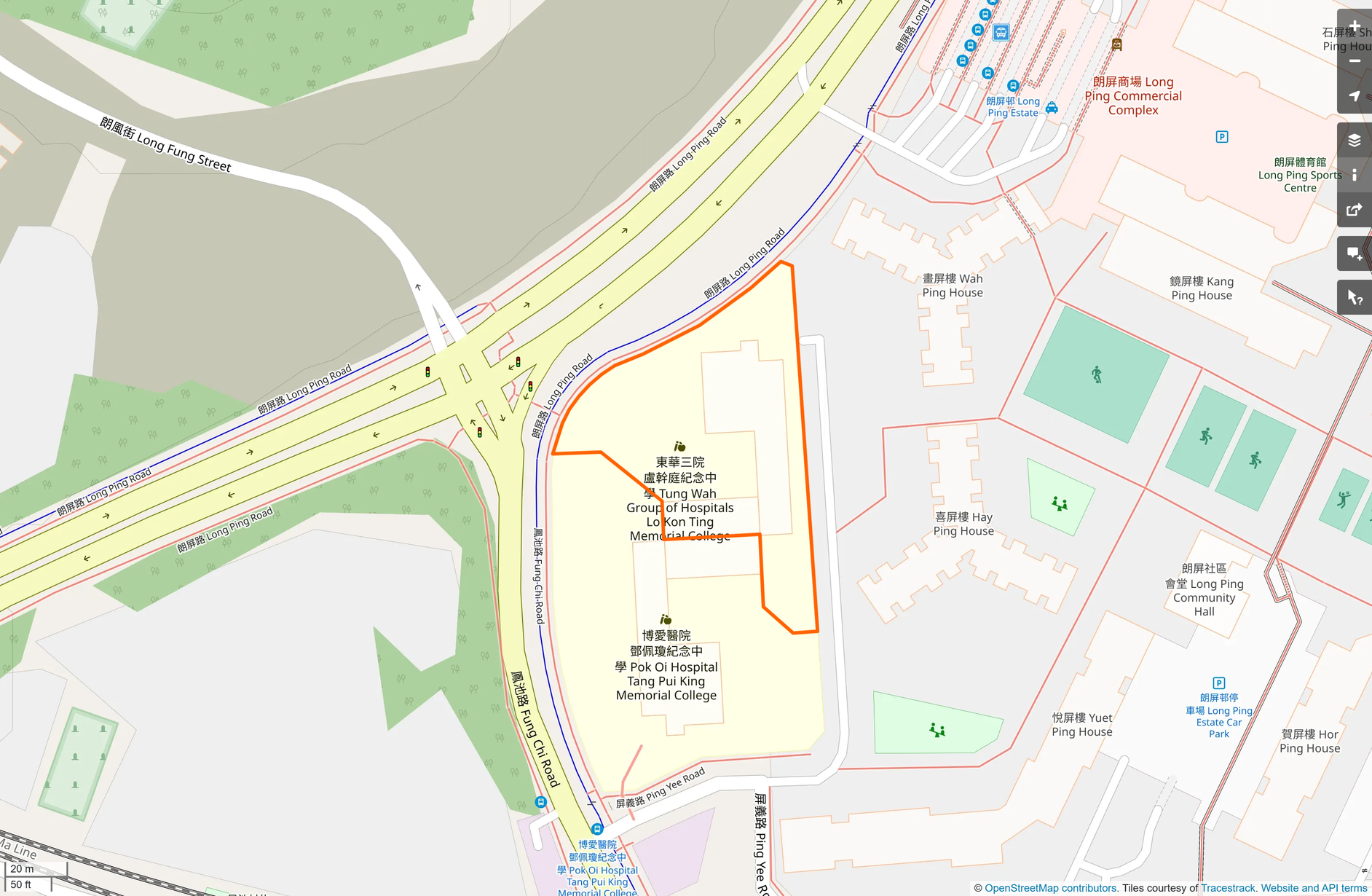 OSM: 東華三院盧幹庭紀念中學 TWGHs Lo Kon Ting Memorial College