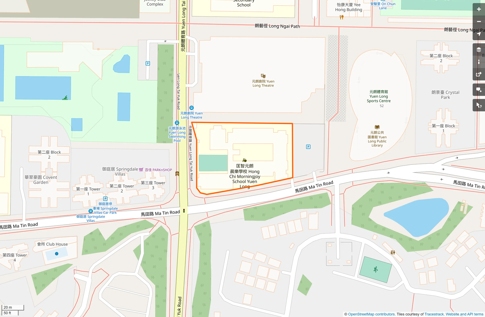 OSM: 匡智元朗晨樂學校 Hong Chi Morningjoy School, Yuen Long