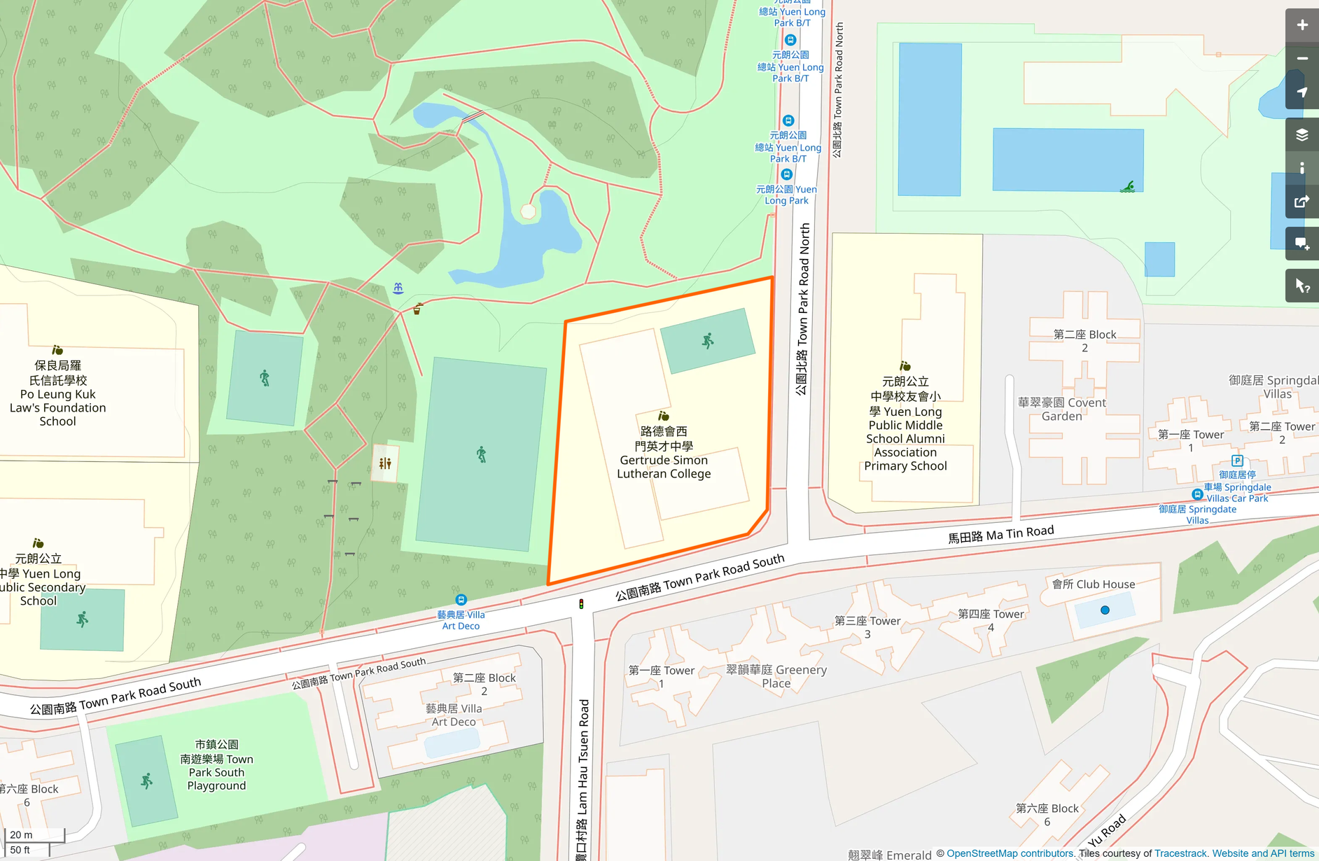 OSM: 路德會西門英才中學 Gertrude Simon Lutheran College