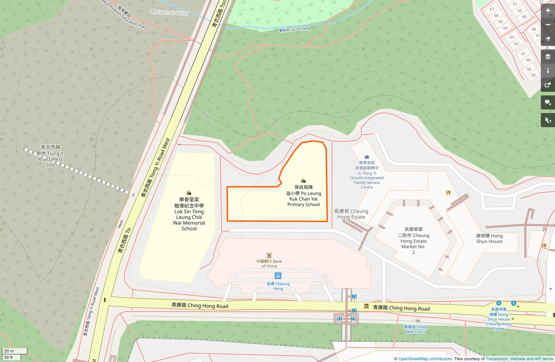 OSM: 保良局陳溢小學 PLK Chan Yat Primary School