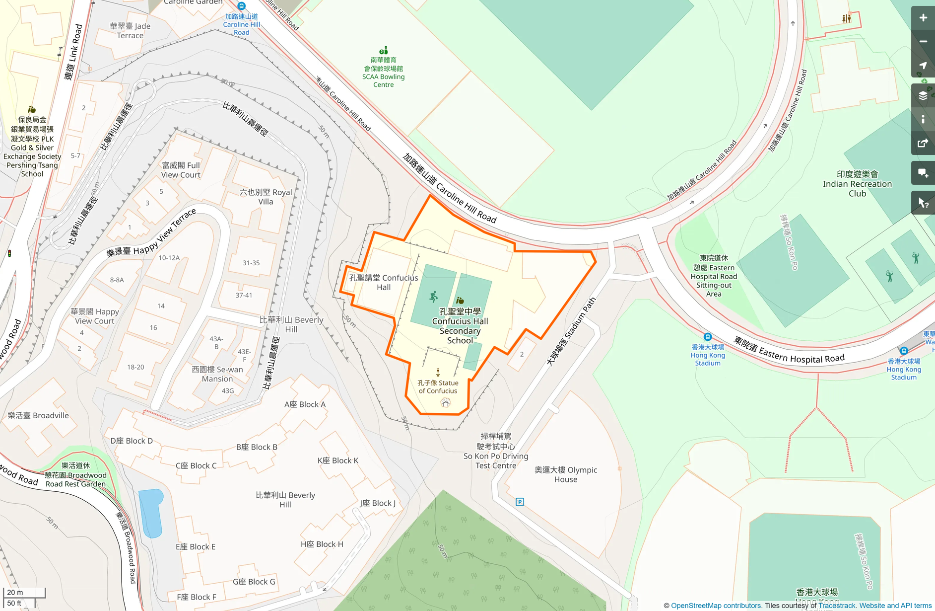 OSM: 孔聖堂禮仁書院 Academy of Innovation (Confucius Hall)