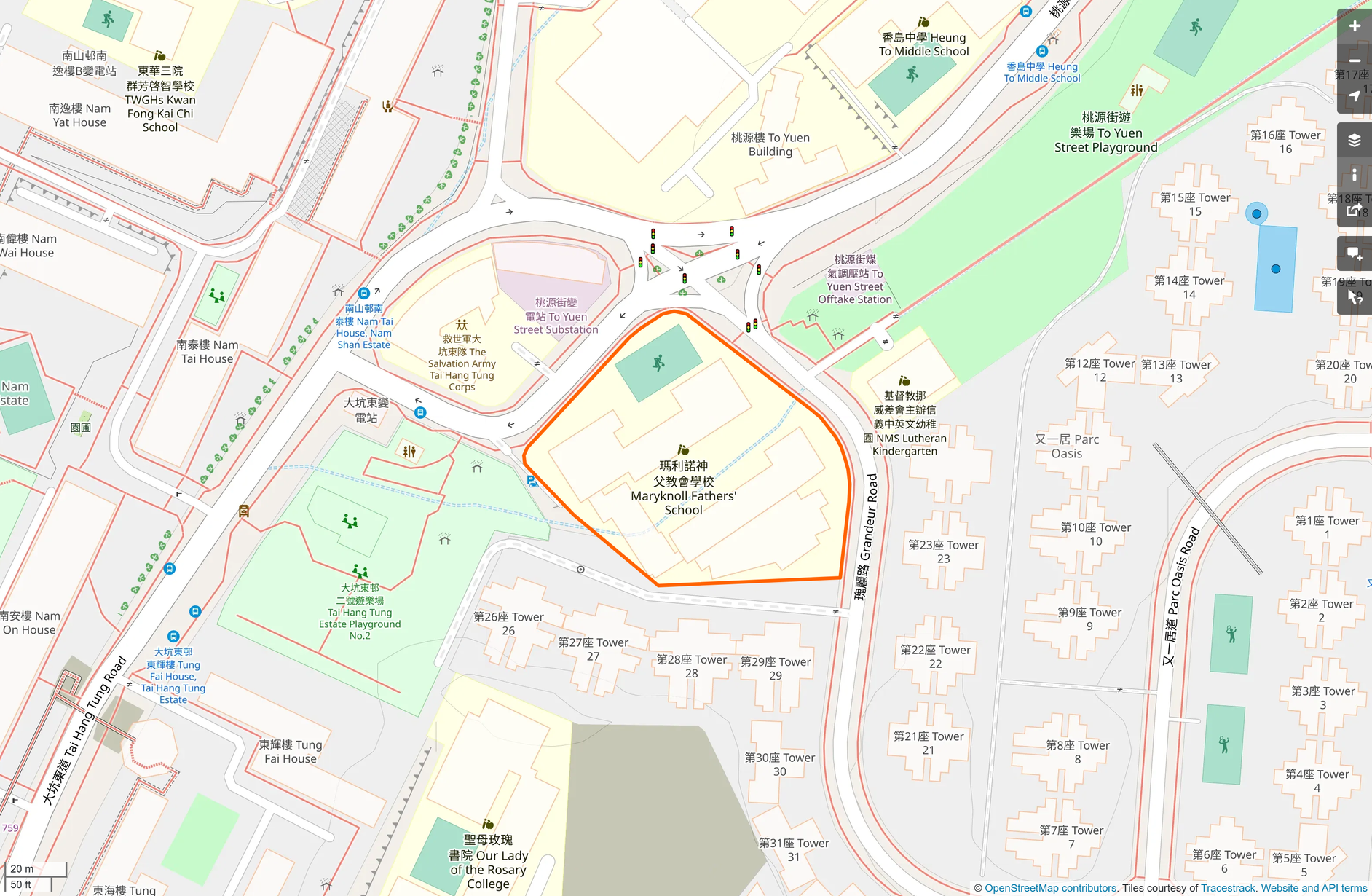 OSM: 瑪利諾神父教會學校 Maryknoll Fathers' School