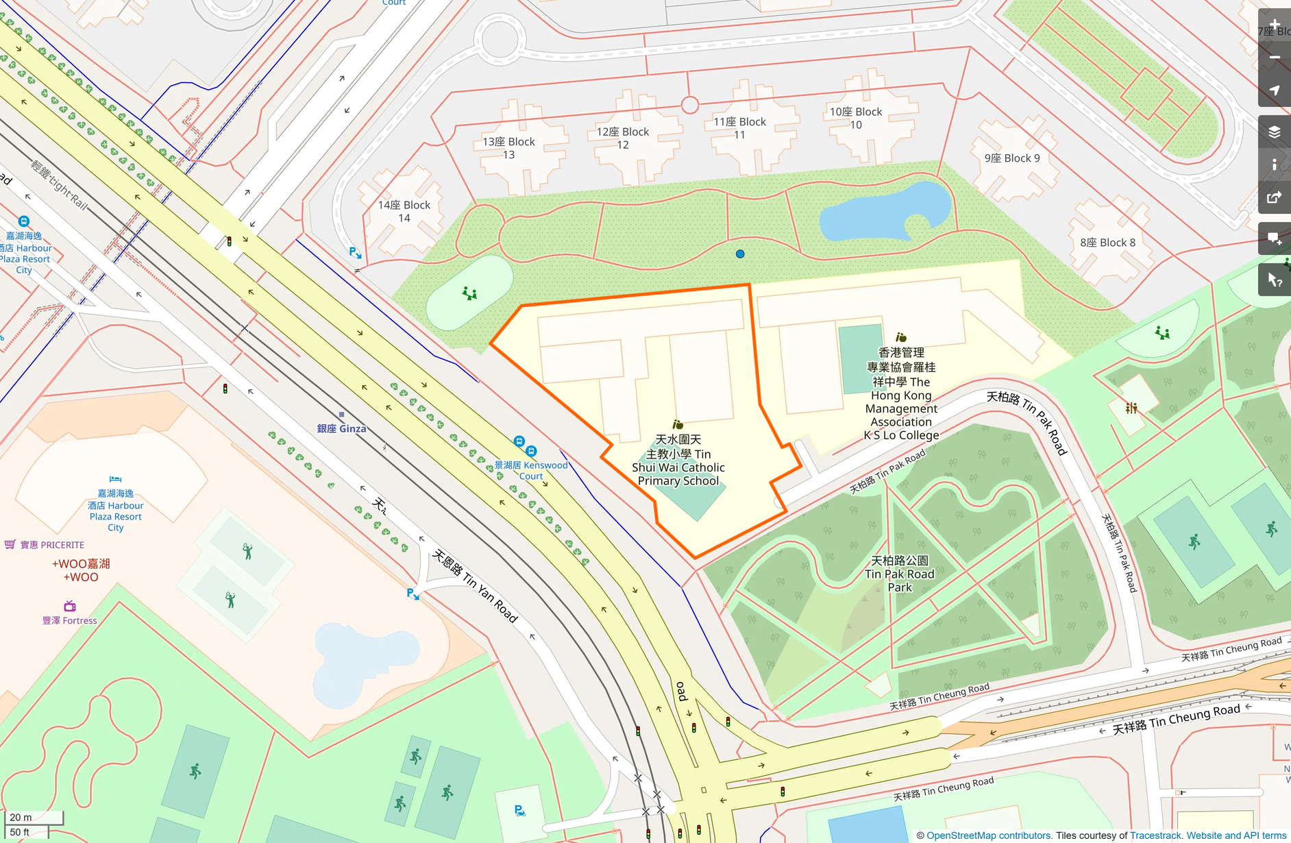 OSM: 天水圍天主教小學 Tin Shui Wai Catholic Primary School