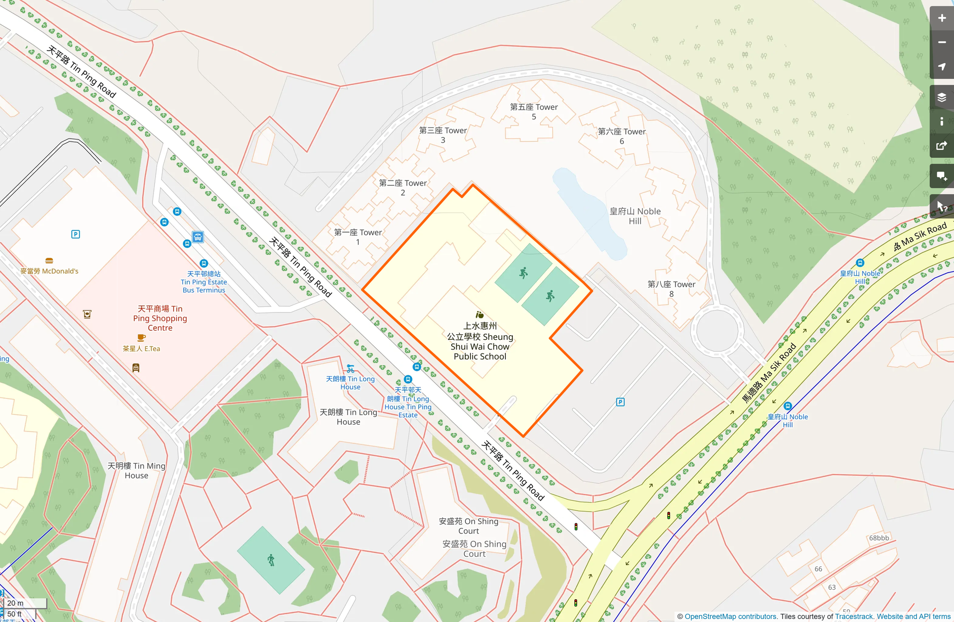 OSM: 上水惠州公立學校 Wai Chow Public School (Sheung Shui)