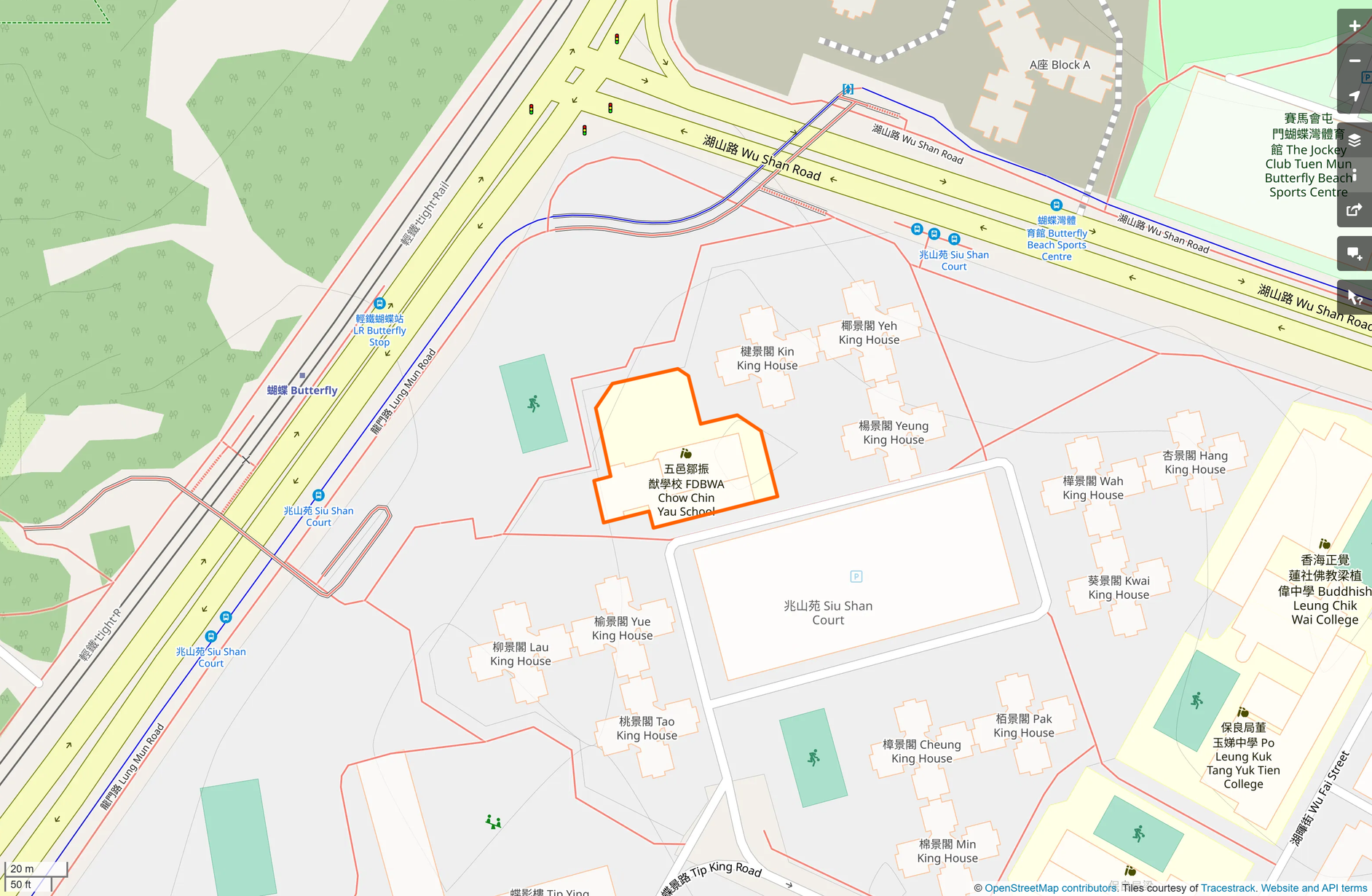 OSM: 五邑鄒振猷學校 FDBWA Chow Chin Yau School