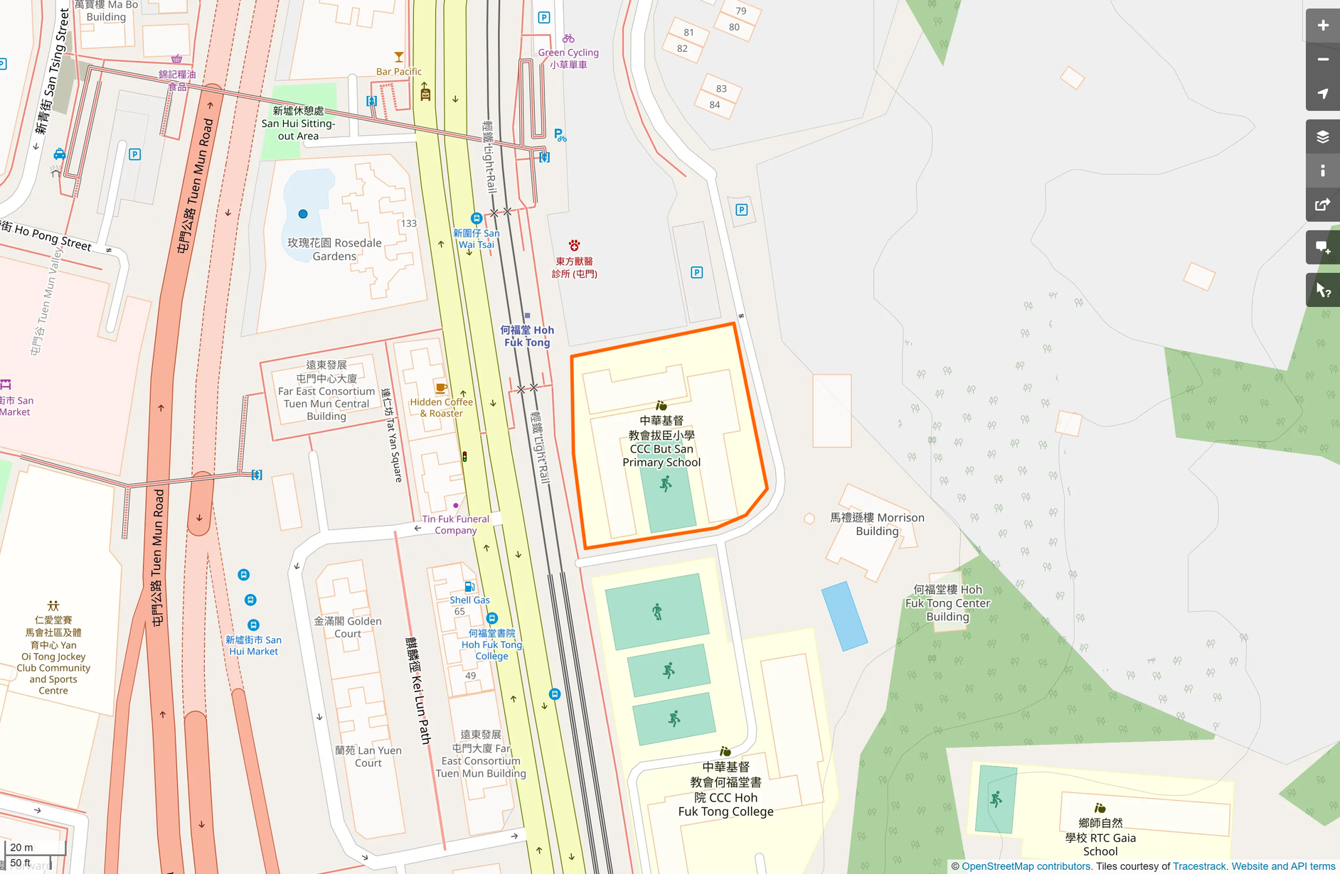 OSM: 中華基督教會拔臣小學 CCC But San Primary School