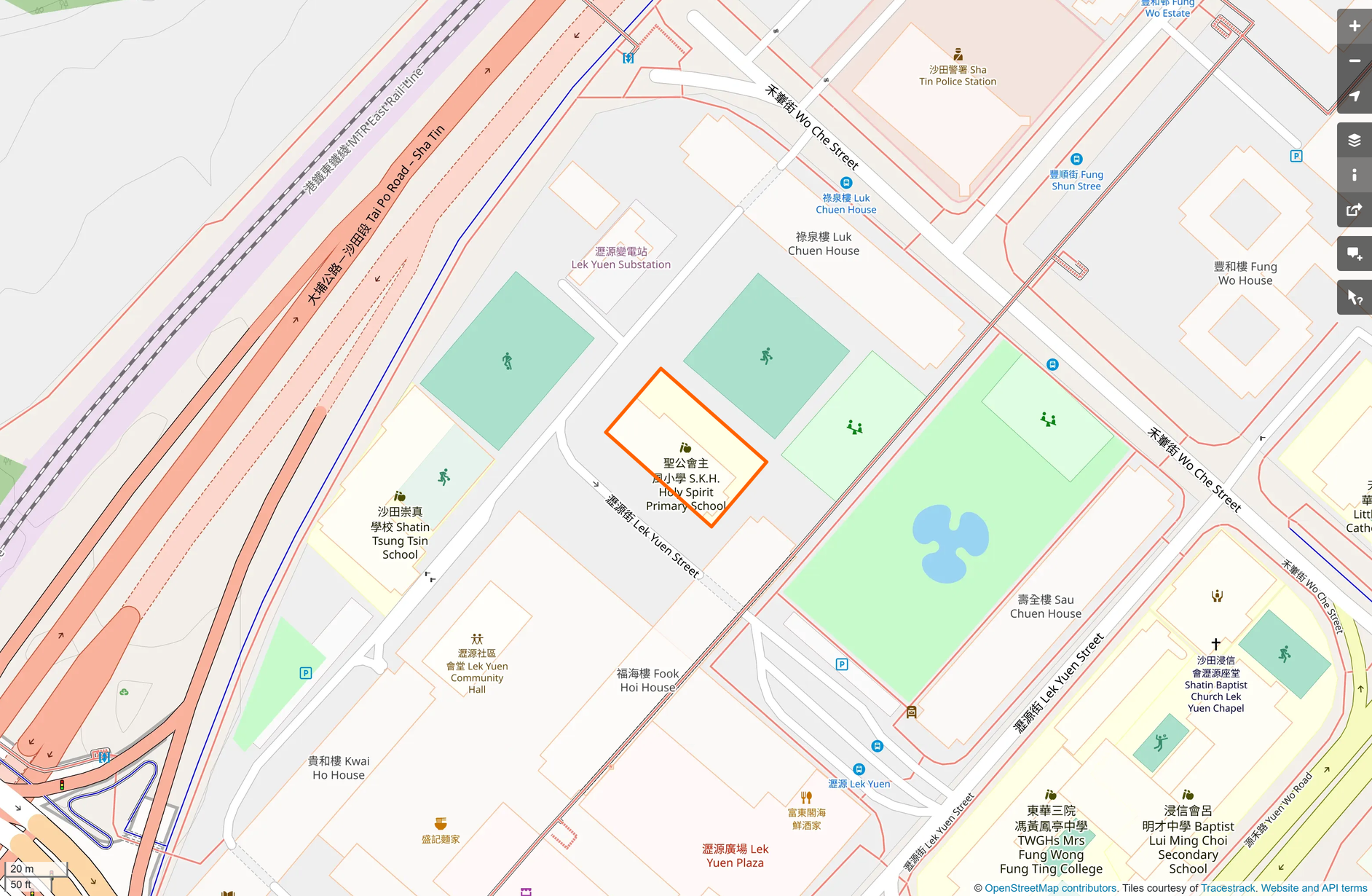 OSM: 聖公會主風小學 SKH Holy Spirit Primary School