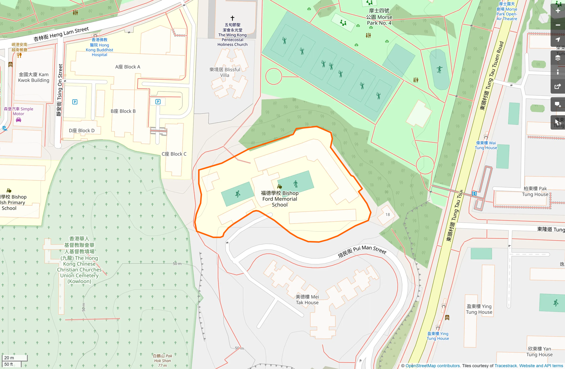 OSM: 福德學校 Bishop Ford Memorial School