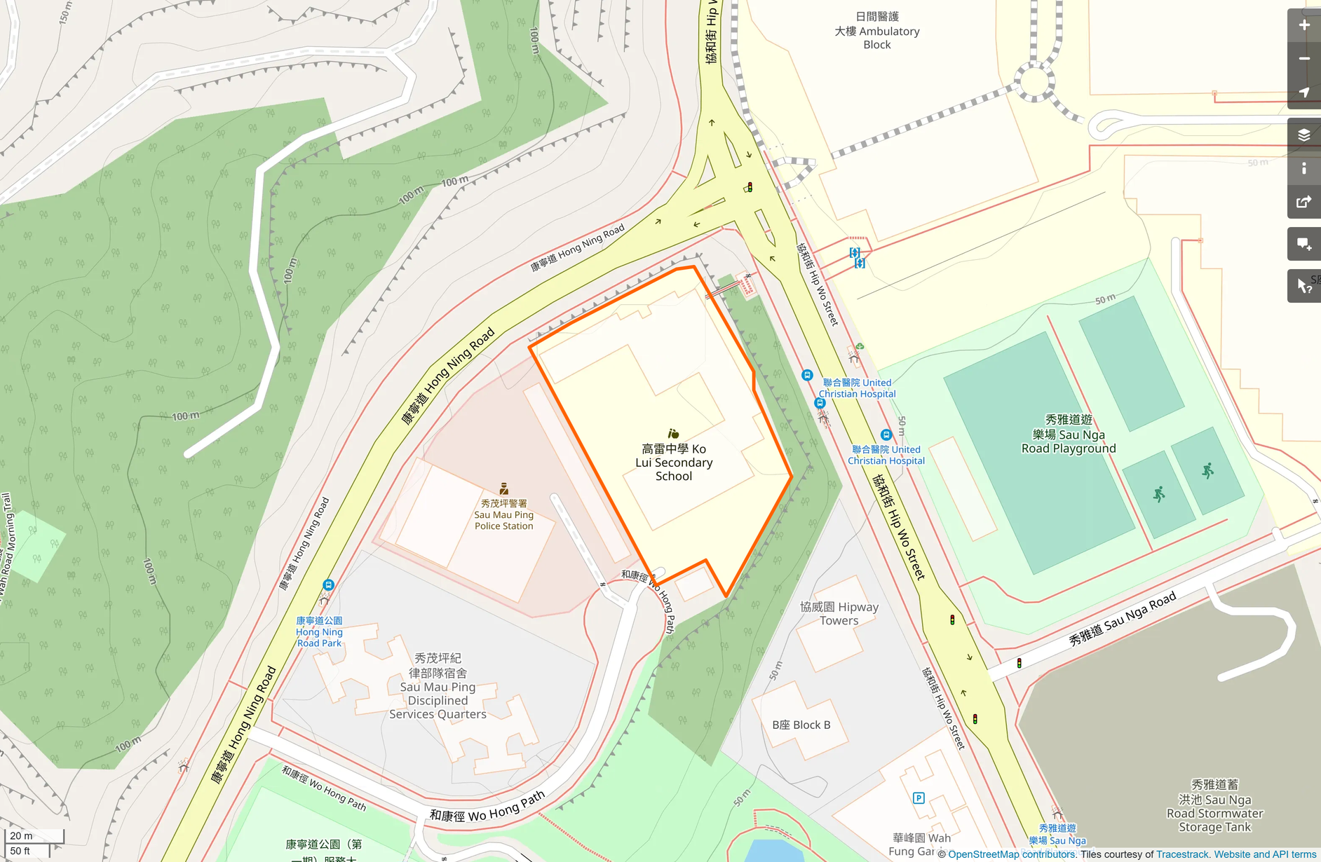 OSM: 高雷中學 Ko Lui Secondary School