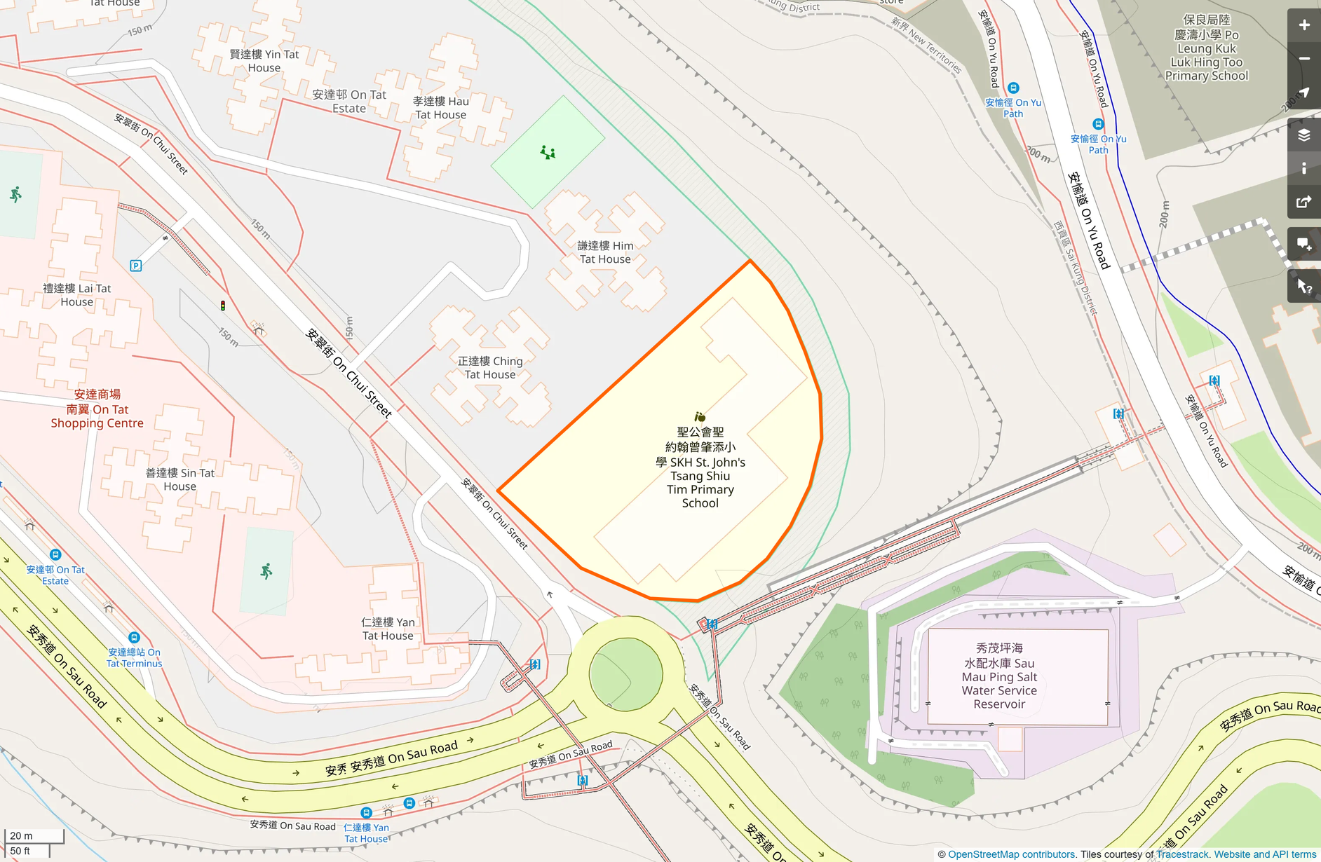 OSM: 聖公會聖約翰曾肇添小學 SKH St. John's Primary School