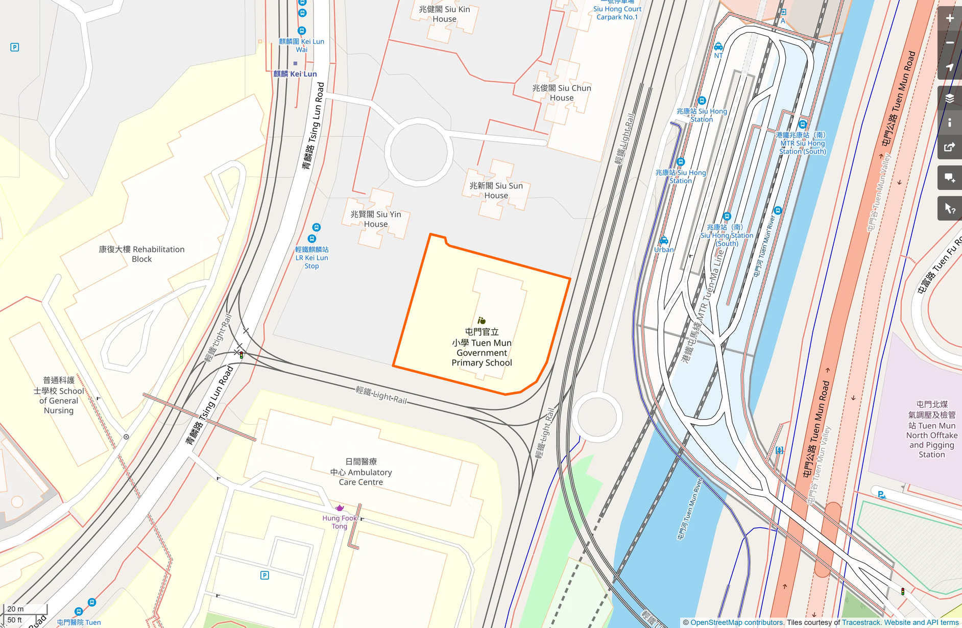 OSM: 屯門官立小學 Tuen Mun Government Primary School