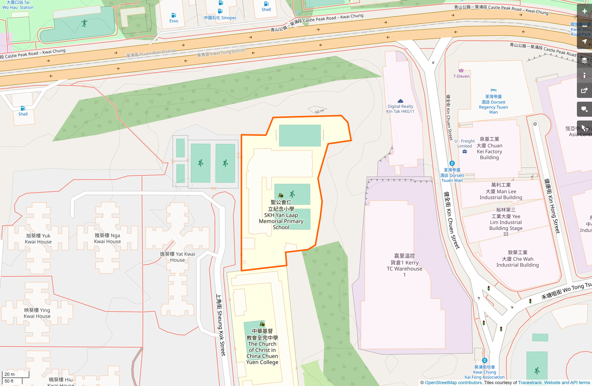 OSM: 聖公會仁立紀念小學 SKH Yan Laap Memorial Primary School