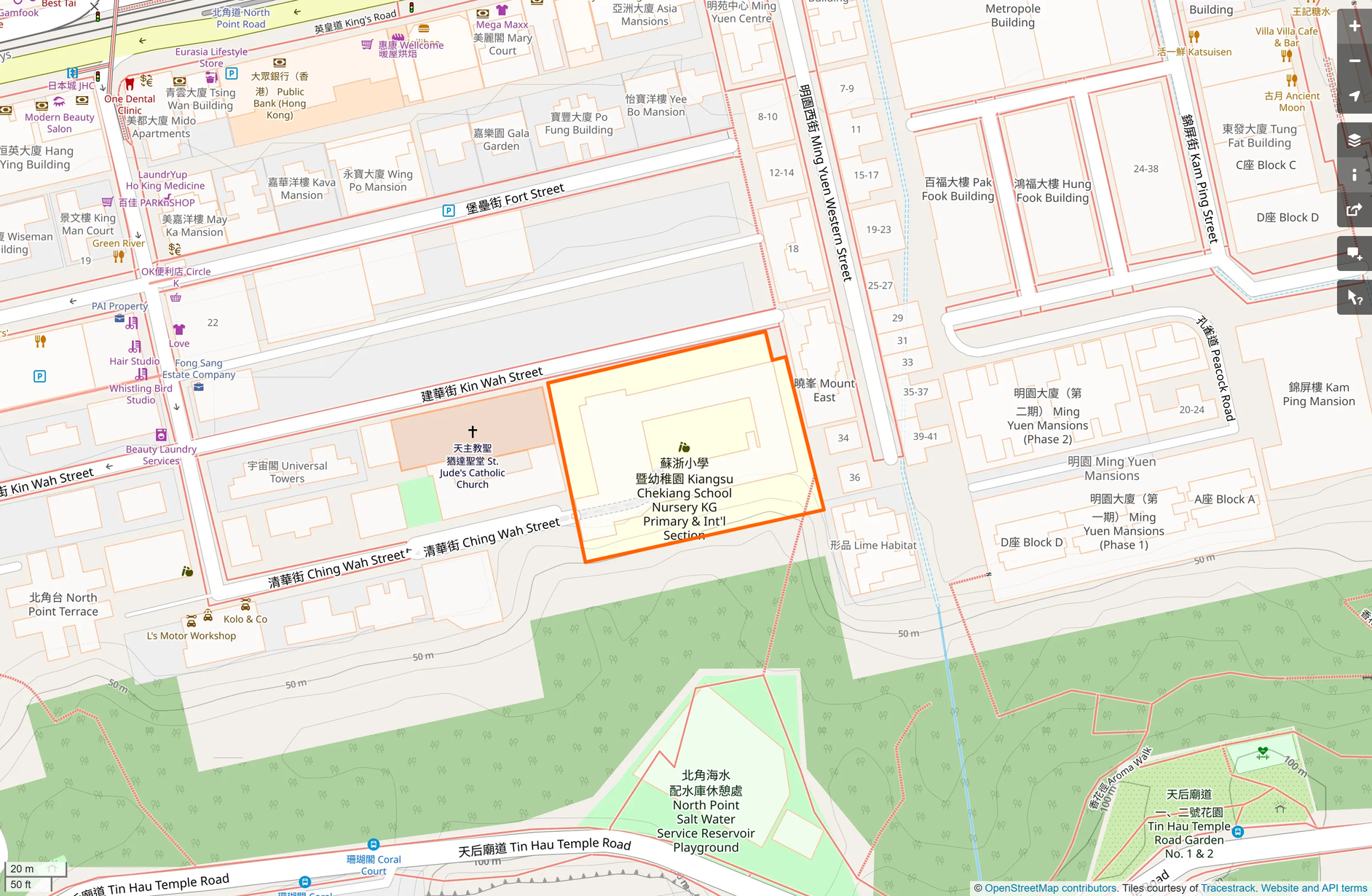OSM: 蘇浙小學校 Kiangsu and Chekiang Primary School
