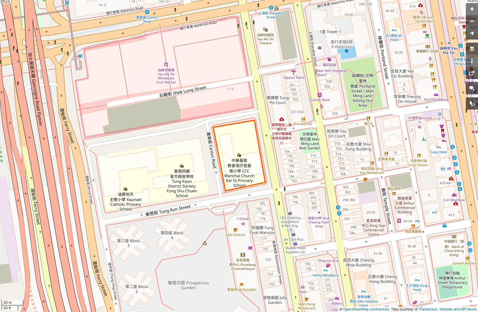 OSM: 基道小學 CCC Wanchai Church Kei To Primary School