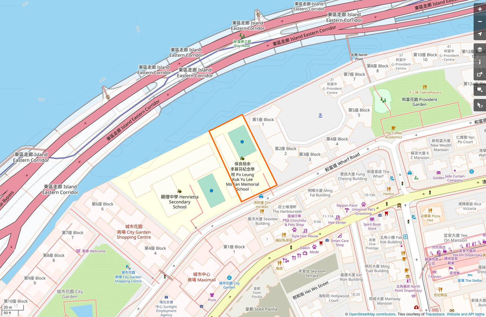 OSM: 保良局余李慕芬紀念學校 Po Leung Kuk Yu Lee Mo Fan Memorial School