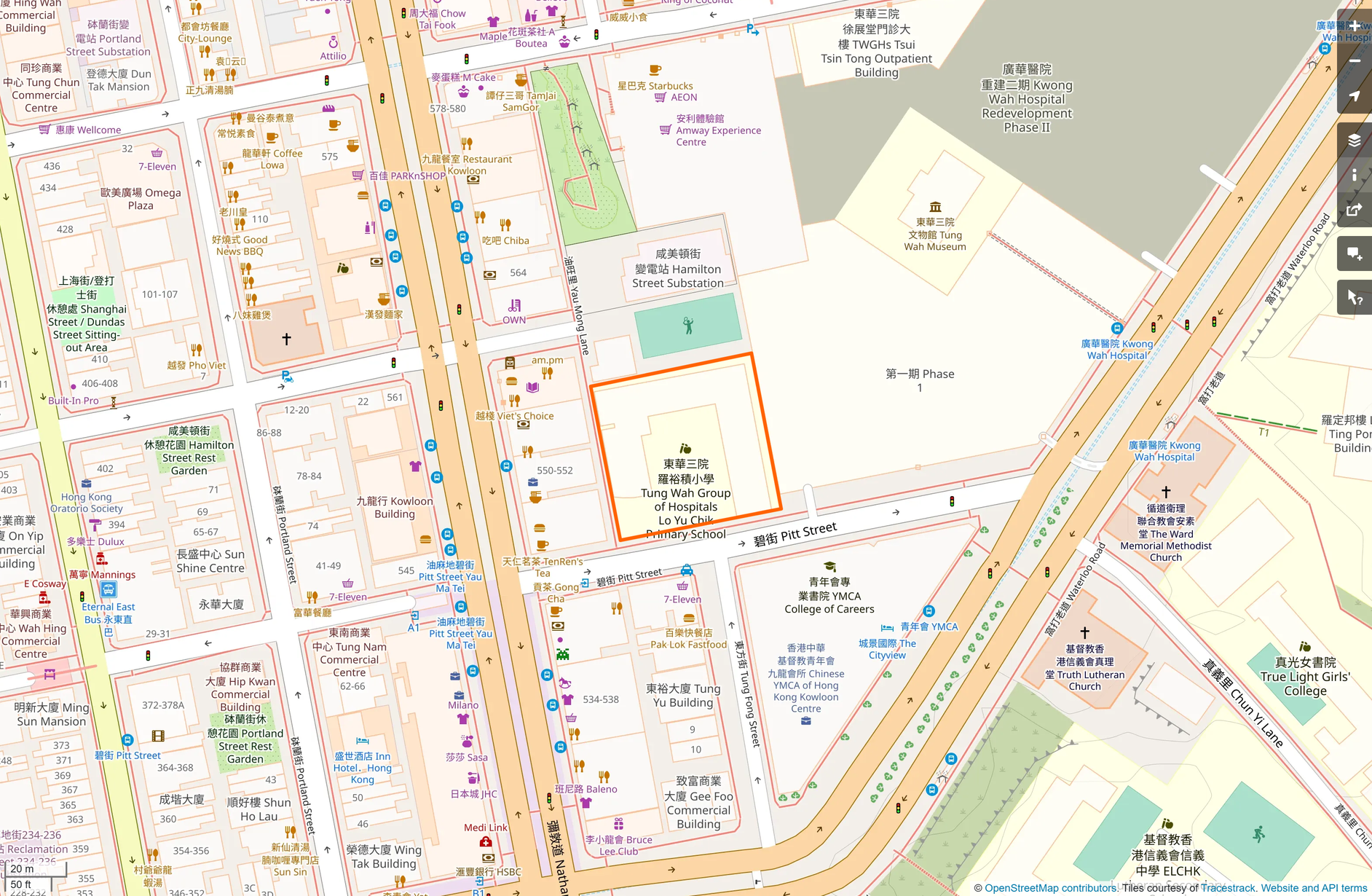 OSM: 東華三院羅裕積小學 TWGHs Lo Yu Chik Primary School