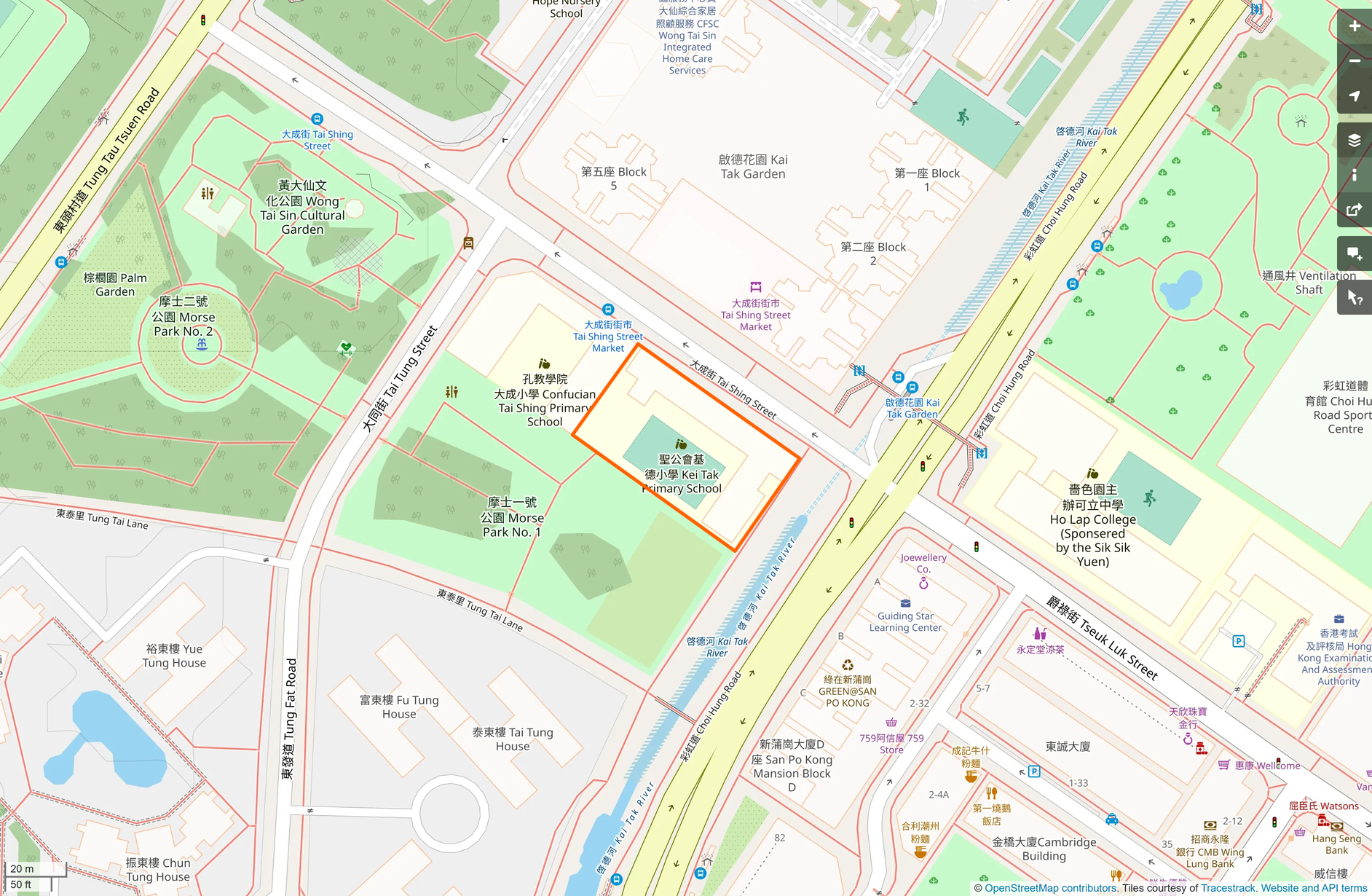 OSM: 聖公會基德小學 SKH Kei Tak Primary School