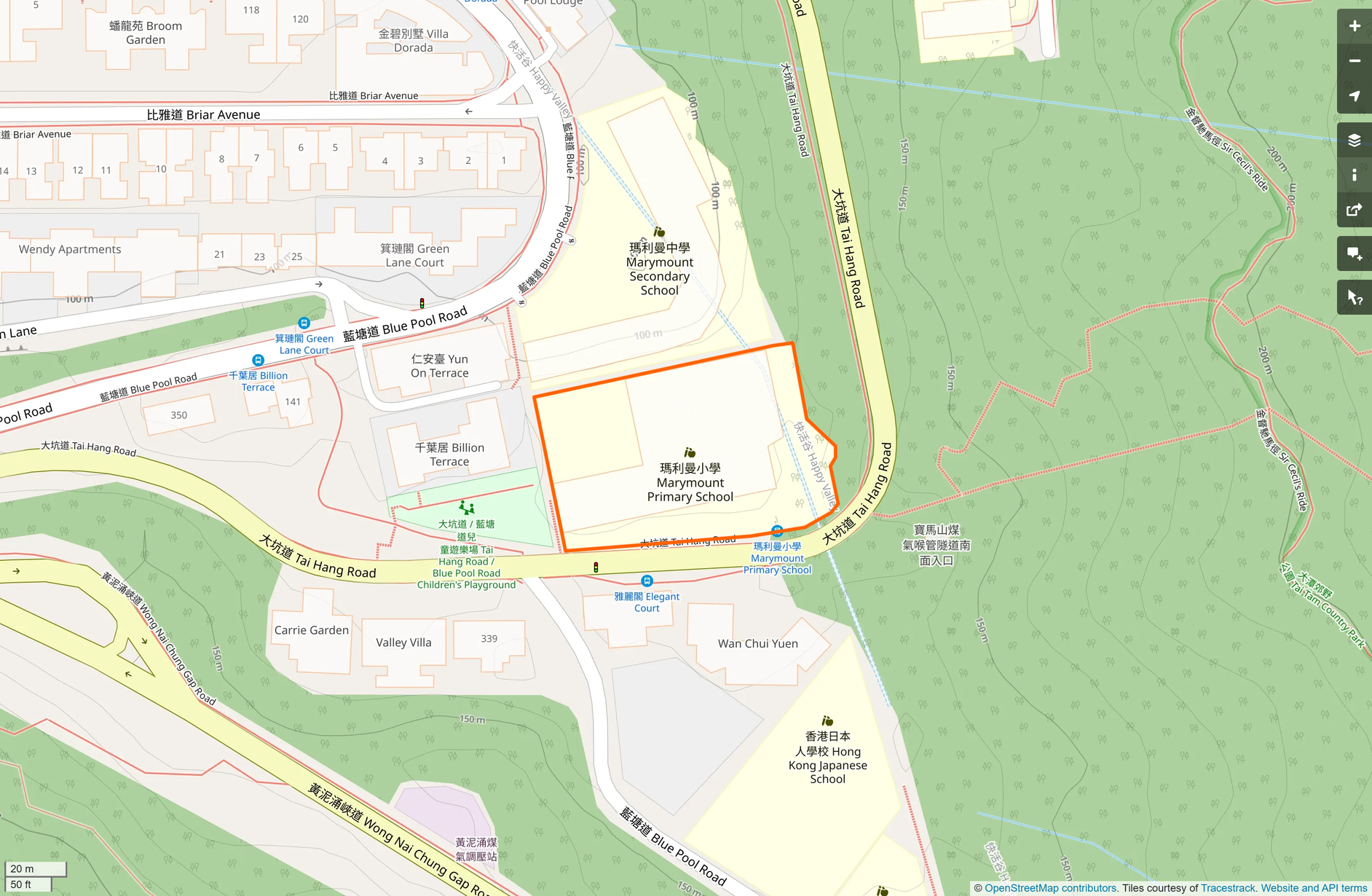 OSM: 瑪利曼小學 Marymount Primary School