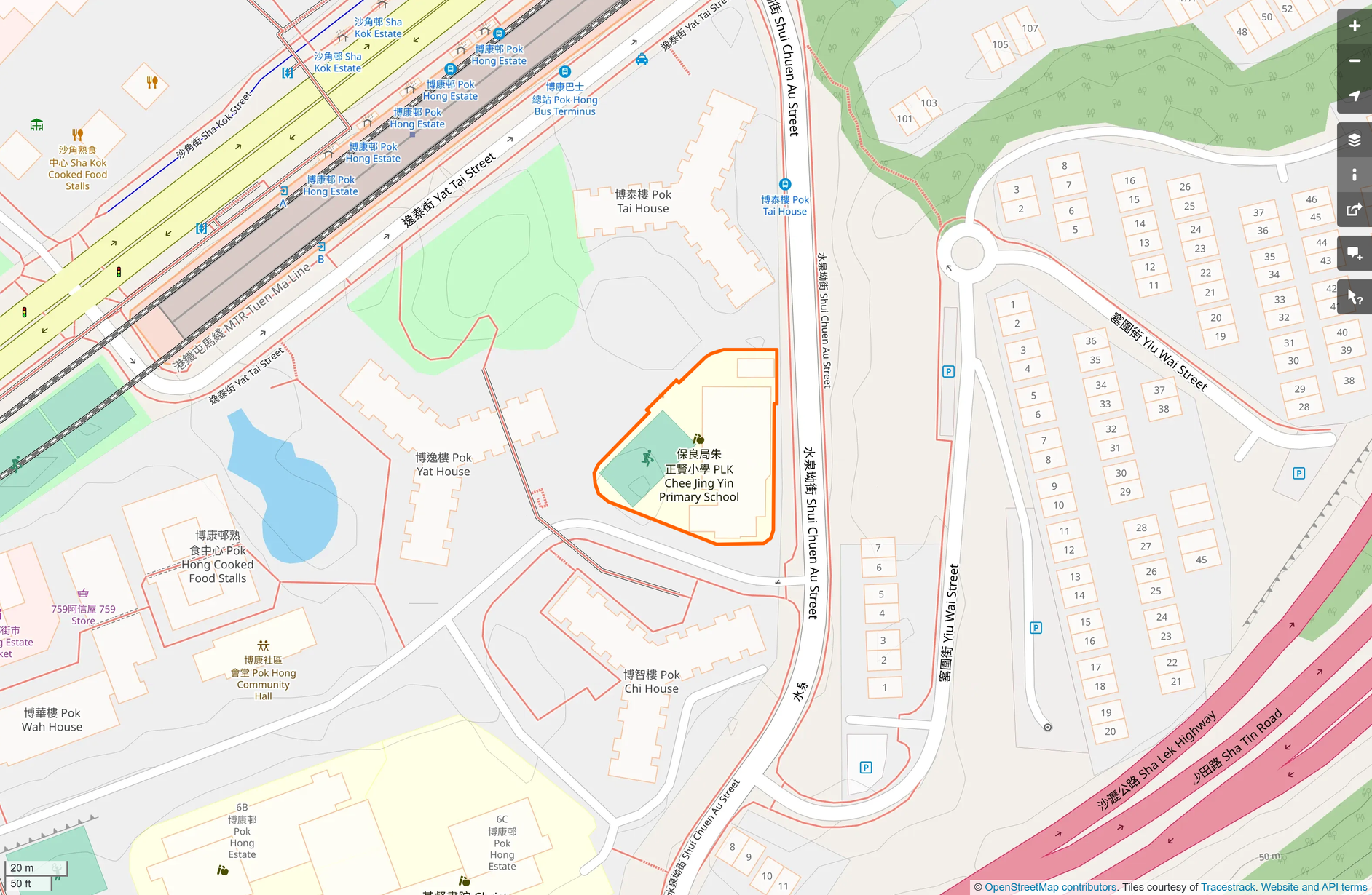 OSM: 保良局朱正賢小學 PLK Chee Jing Yin Primary School