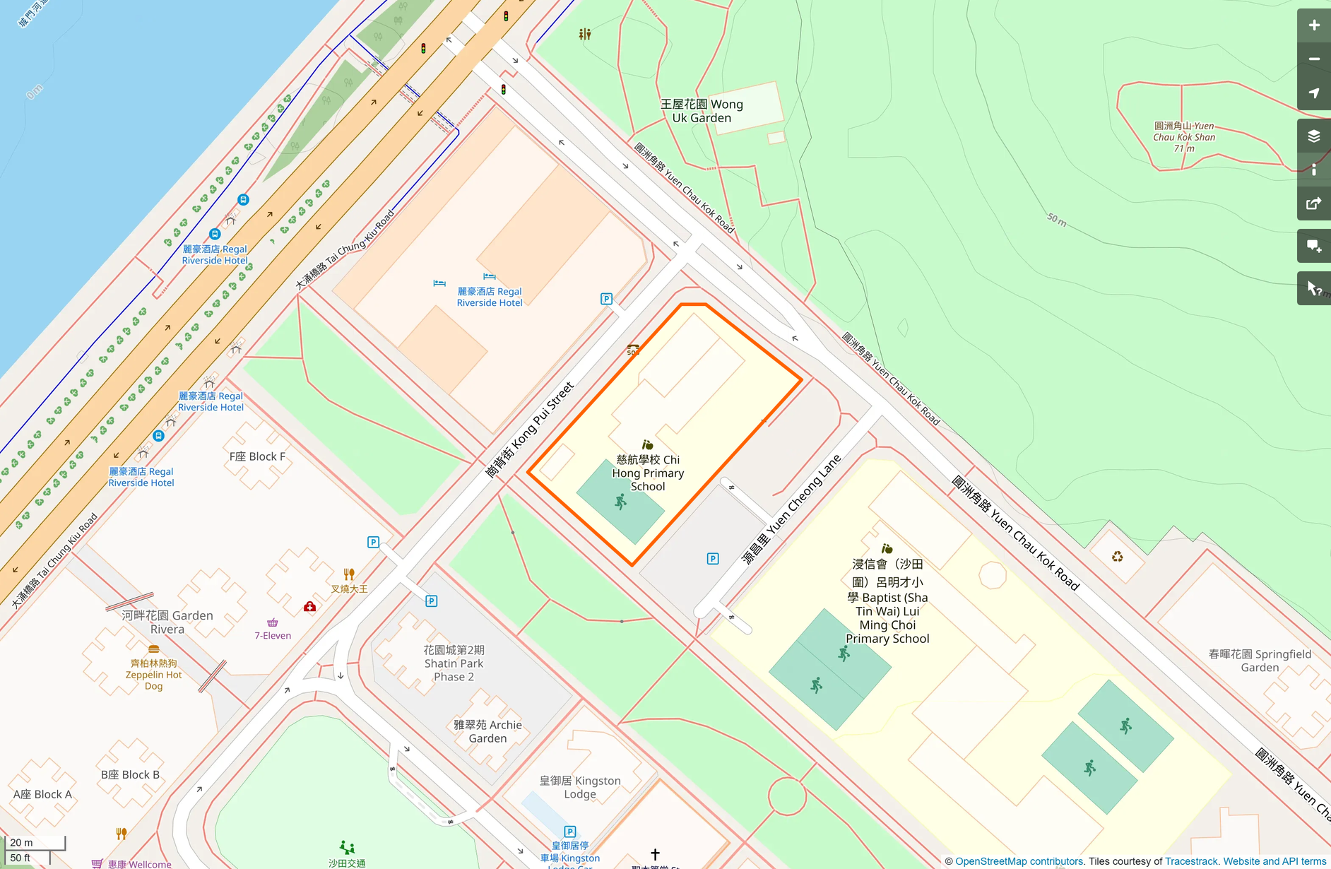 OSM: 慈航學校 Chi Hong Primary School