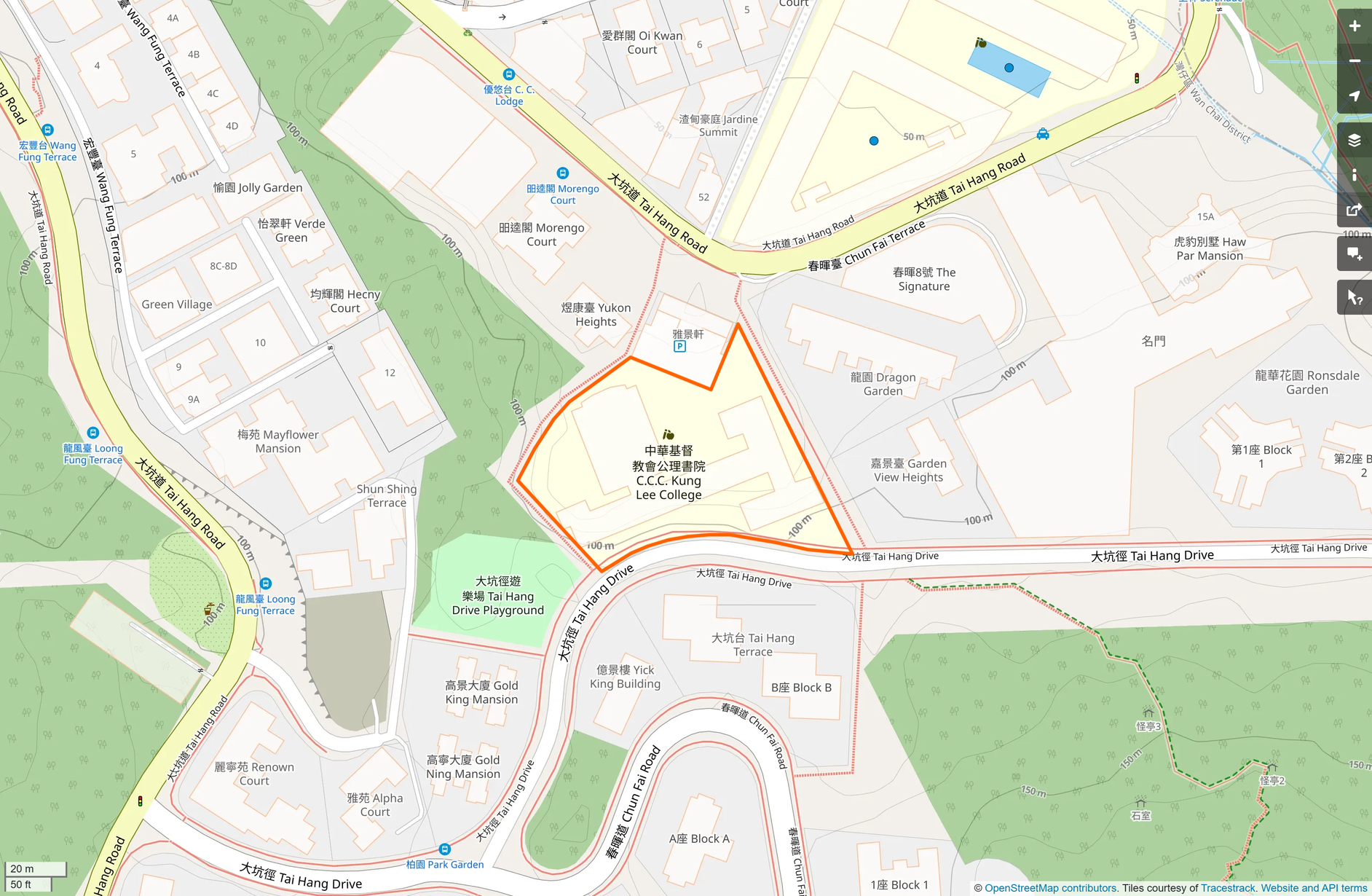 OSM: 中華基督教會公理書院 CCC Kung Lee College