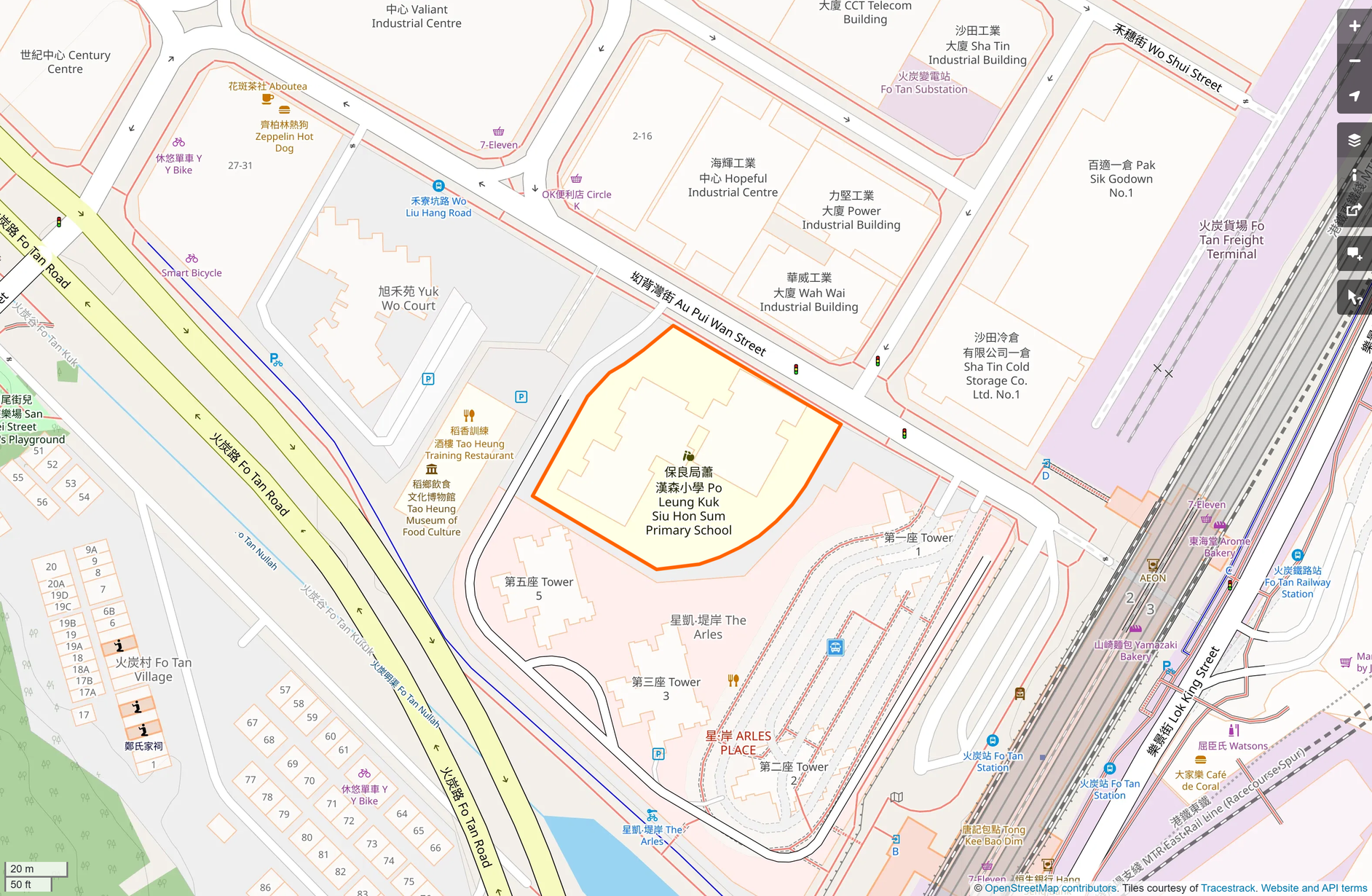 OSM: 保良局蕭漢森小學 PLK Siu Hon Sum Primary School