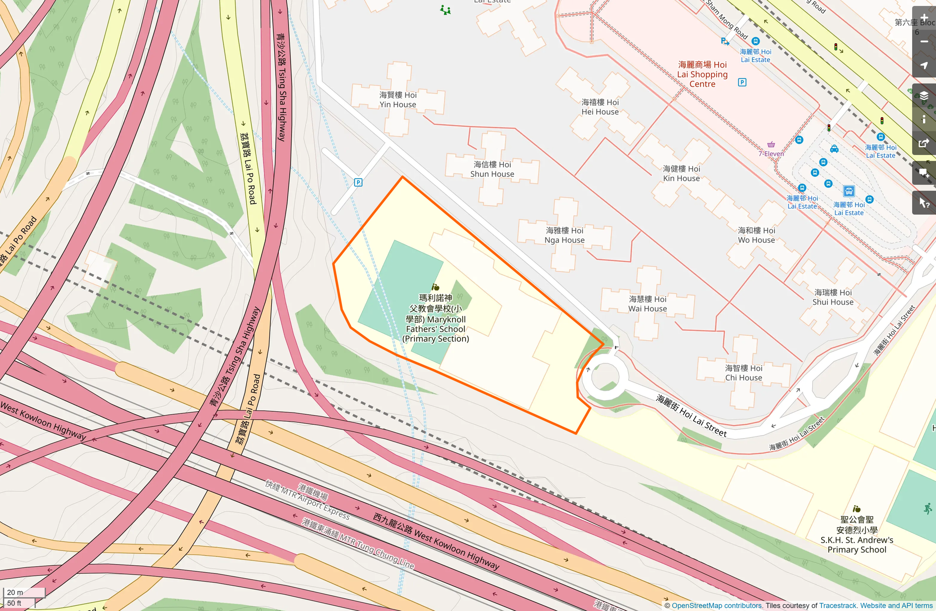 OSM: 瑪利諾神父教會學校(小學部) Maryknoll Fathers' School (Primary Section)